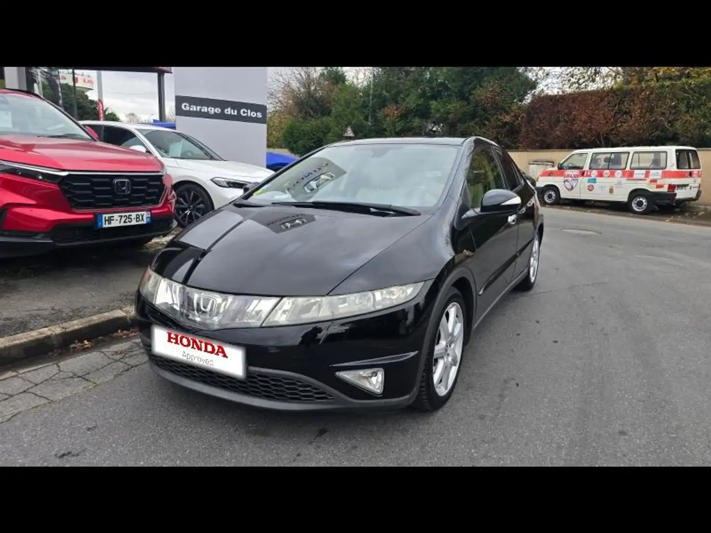 Honda Civic 1.8 i-VTEC ExecutiveCuir/Navi i-shift 5p Negro - 1