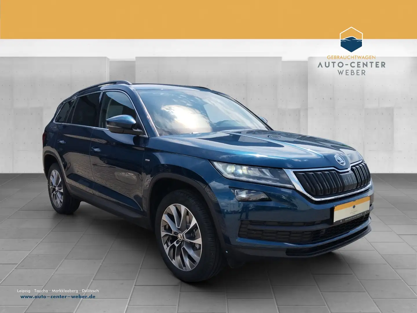 Skoda Kodiaq 1.5 TSI Clever DSG incl. Servicepaket* Blau - 1