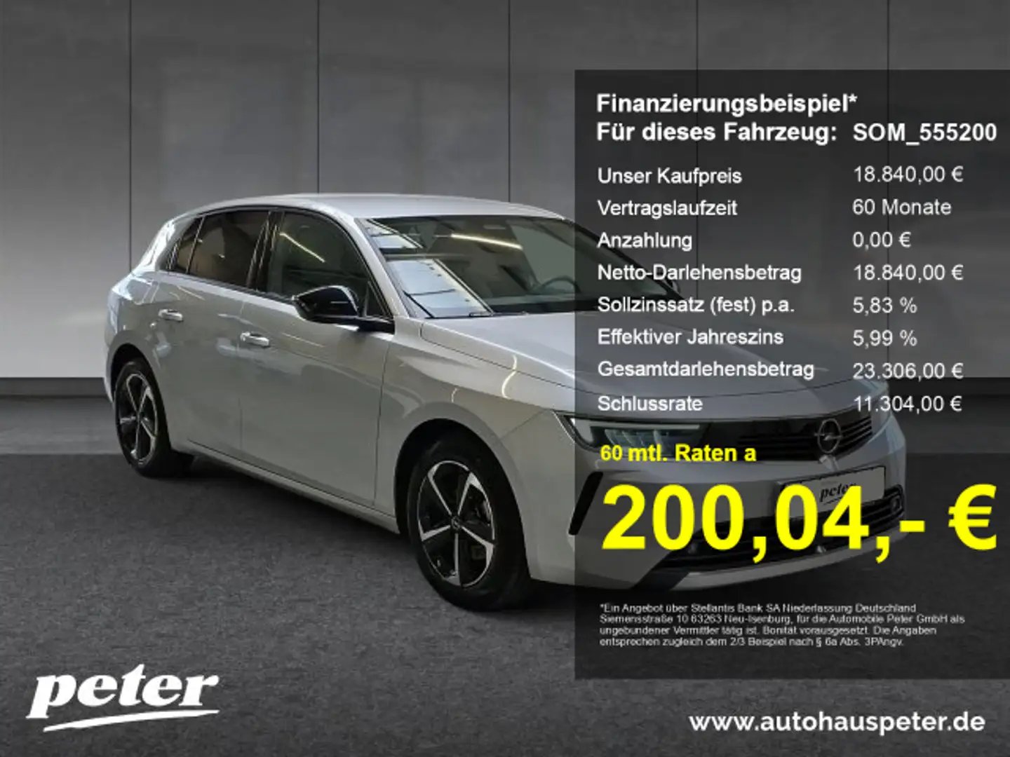 Opel Astra Astra L 1.2 Enjoy Klimaautomatik Sitzheizung LED Silber - 1