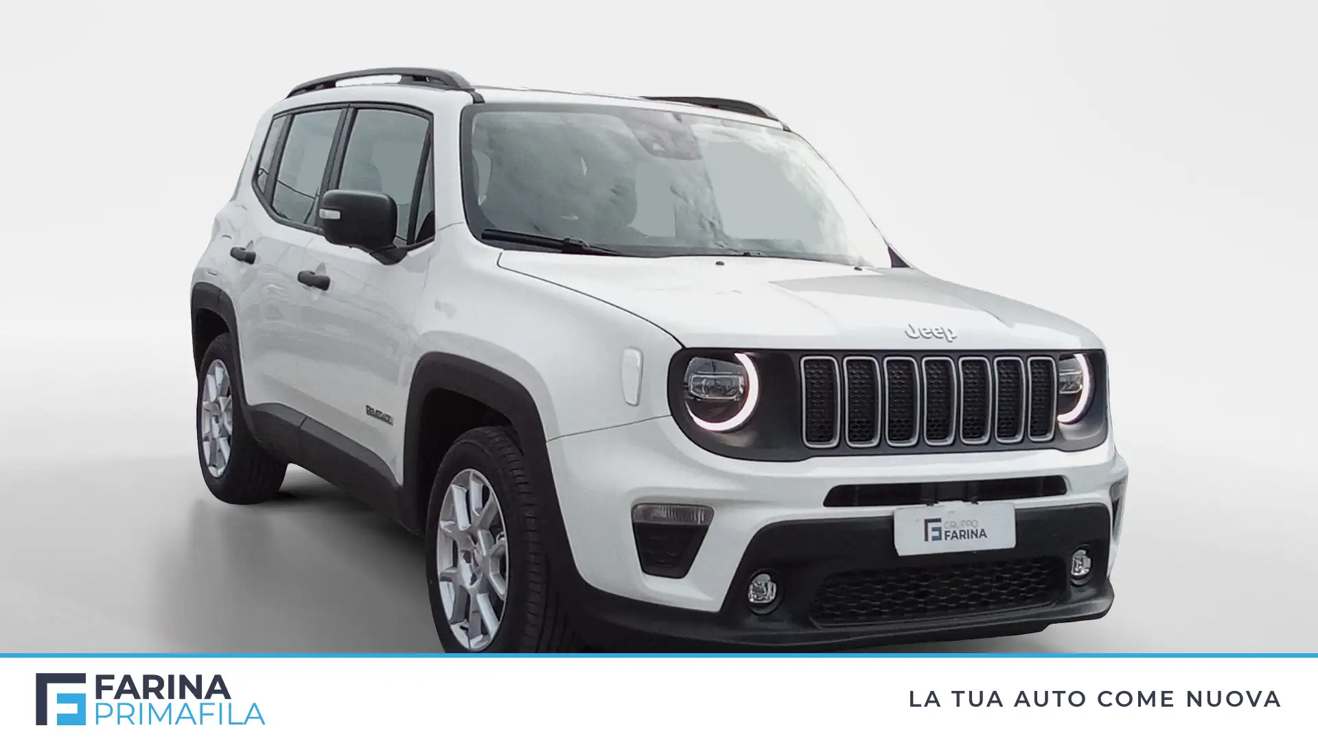 Jeep Renegade 1.5 Turbo T4 MHEV Altitude Blanc - 2