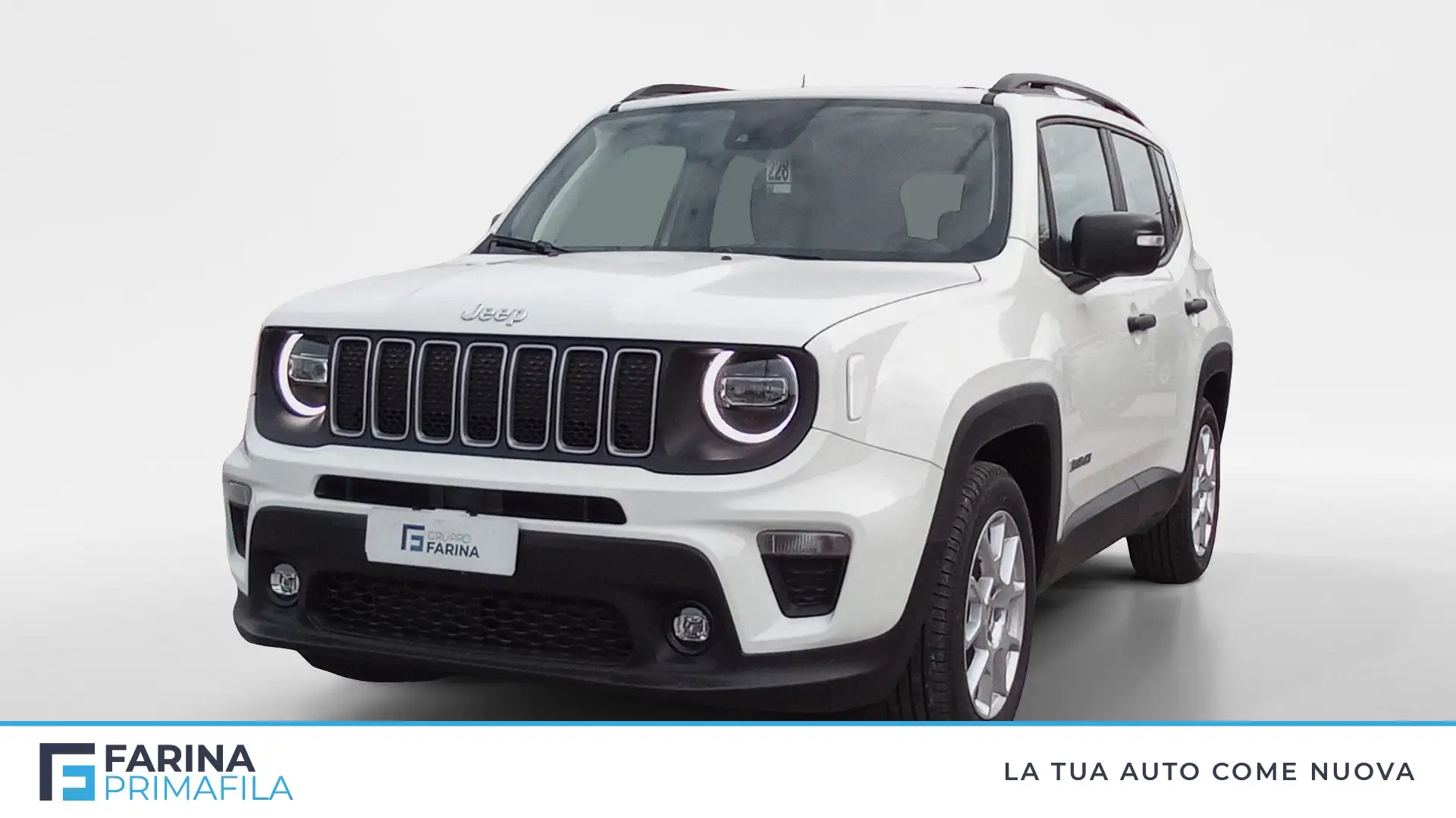 Jeep Renegade 1.5 Turbo T4 MHEV Altitude Blanc - 1