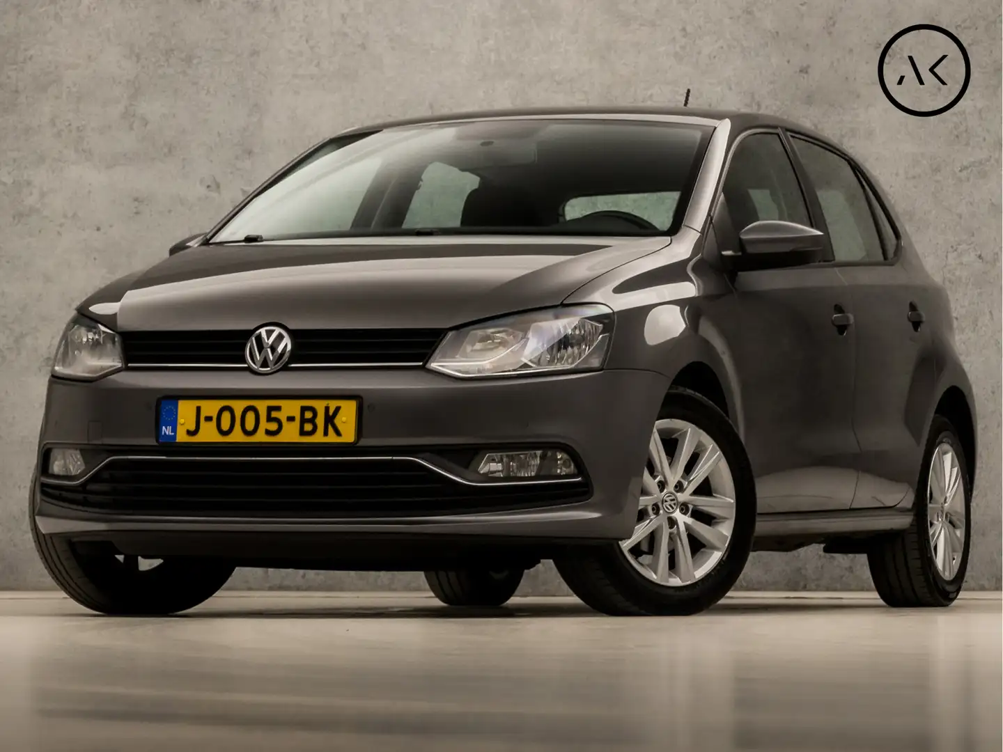 Volkswagen Polo 1.0 Sportline (SCHERM, CRUISE, PARKEERSENSOREN, LM siva - 1