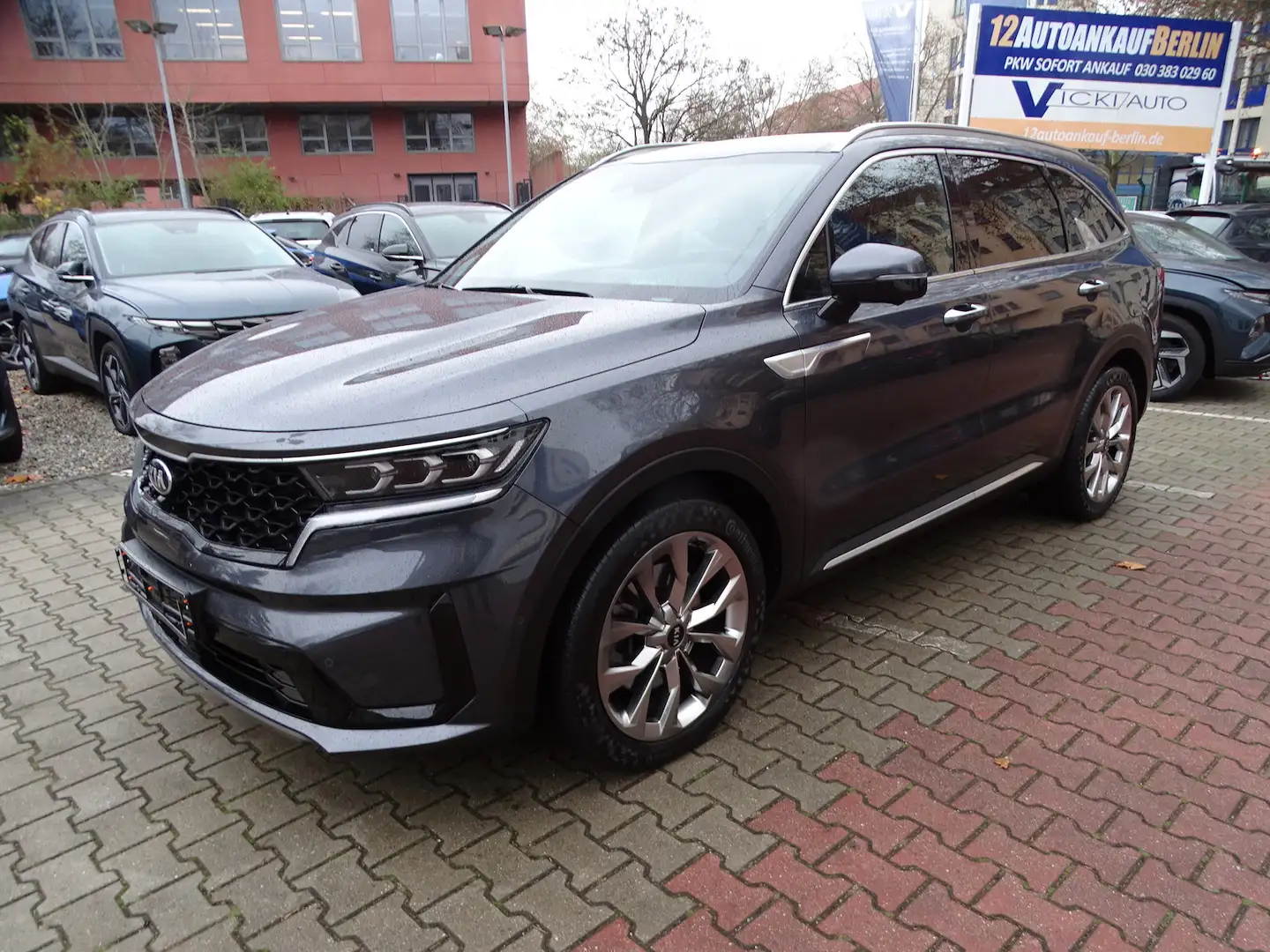 Kia Sorento 2.2 CRDI Platinum 4WD Panor. AHK Gris - 1