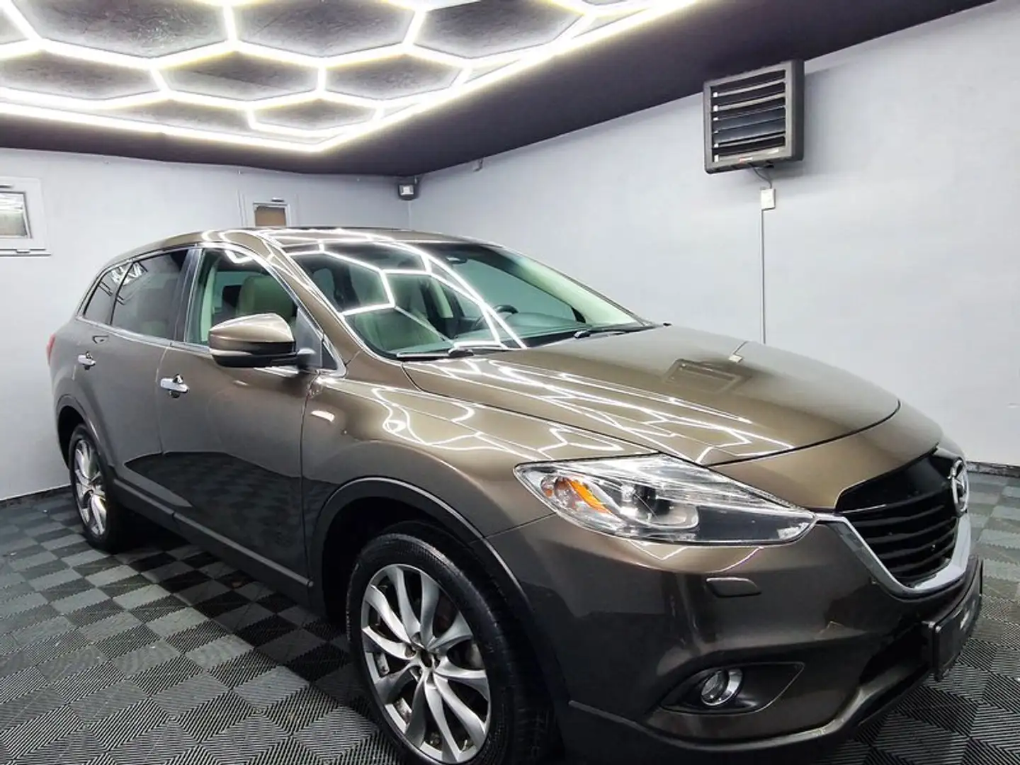 Mazda CX-9 CX-9-3.7 V6 |7 SITZER|AUTOM|LEDER|PANO|NAVI|XENON Grigio - 2
