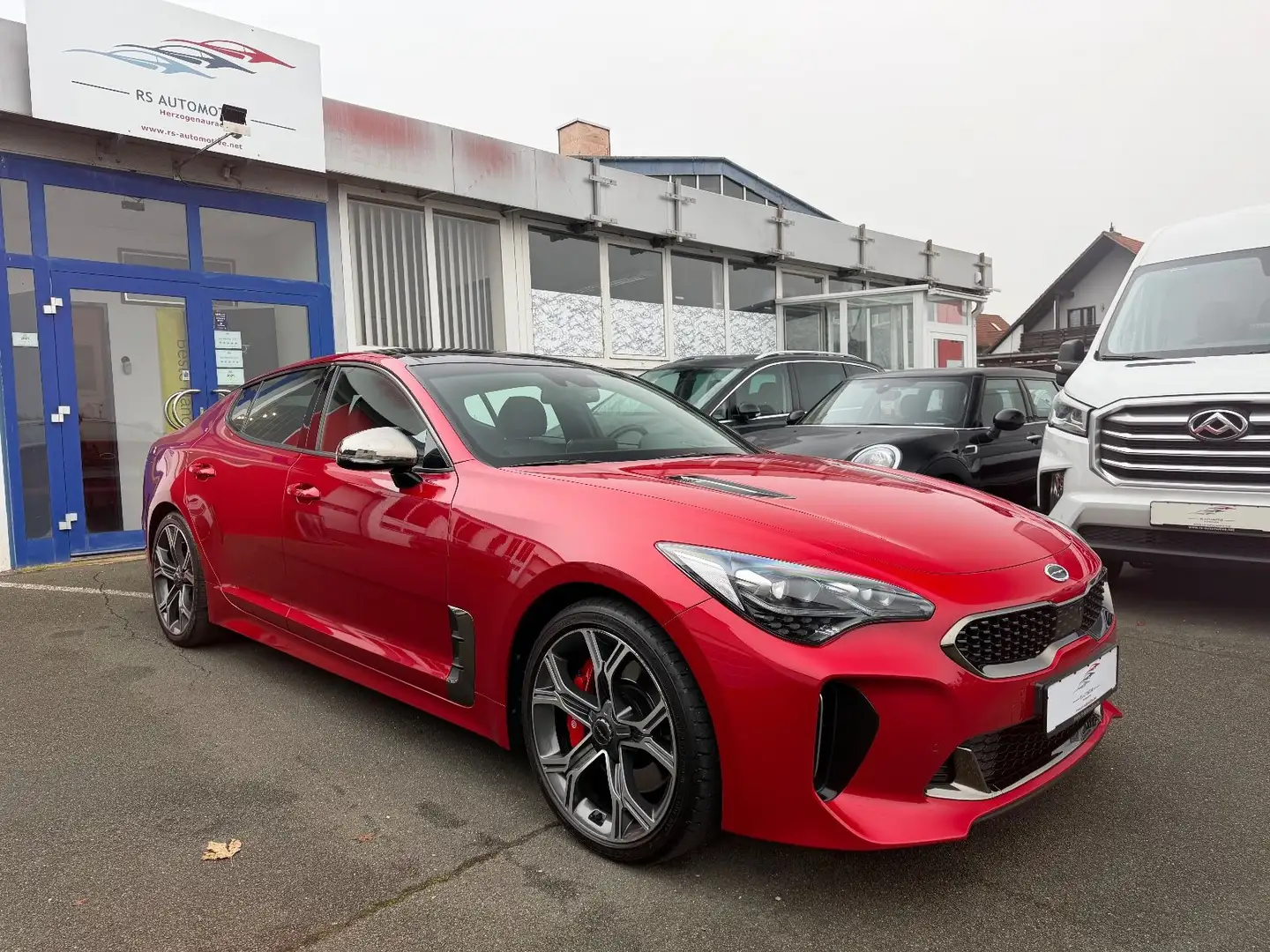 Kia Stinger GT 4WD 3.3 V6*Bi-LED*H&K*eGSD*Leder*VOLL Rot - 2