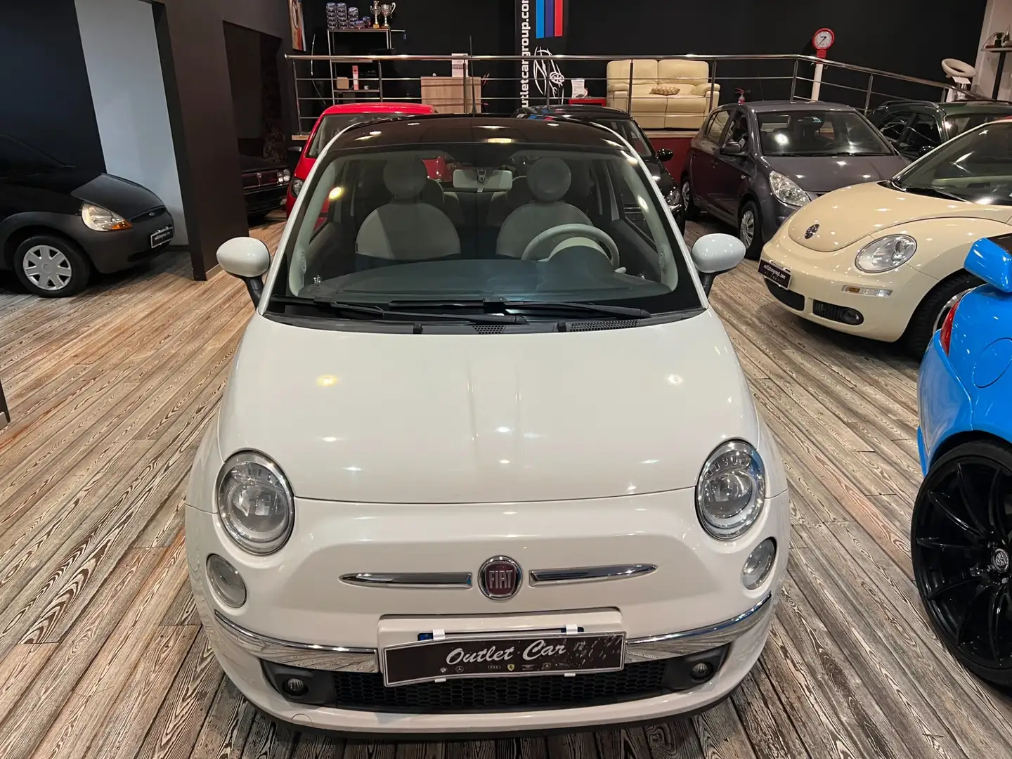 Fiat 500 LOUNGE/CAMBIO AUTOMATICO+TETTO PANORAMICO Blanco - 2