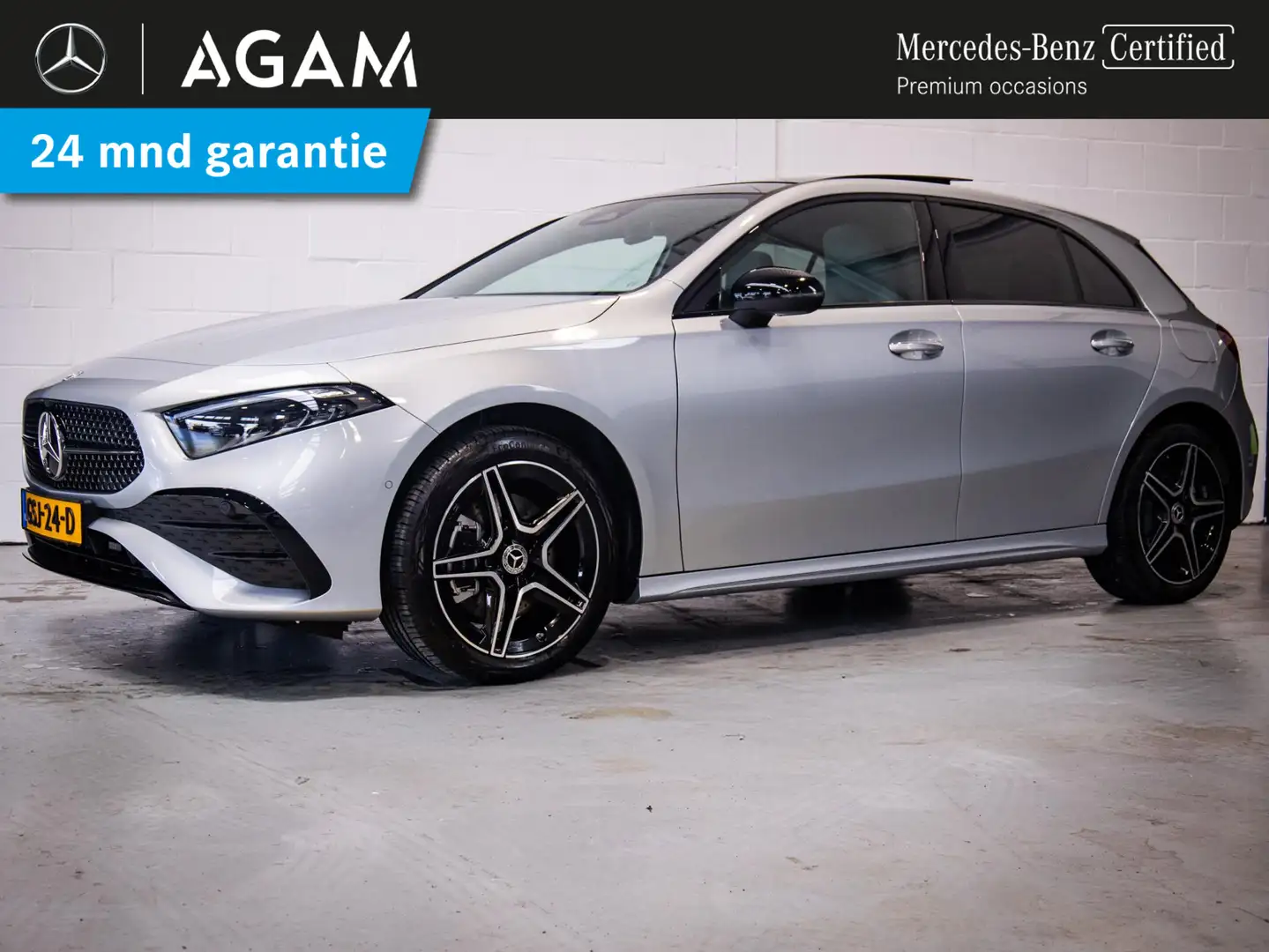 Mercedes-Benz A 250 Hatchback e Star Edition AMG Line Panorama dak Grijs - 1