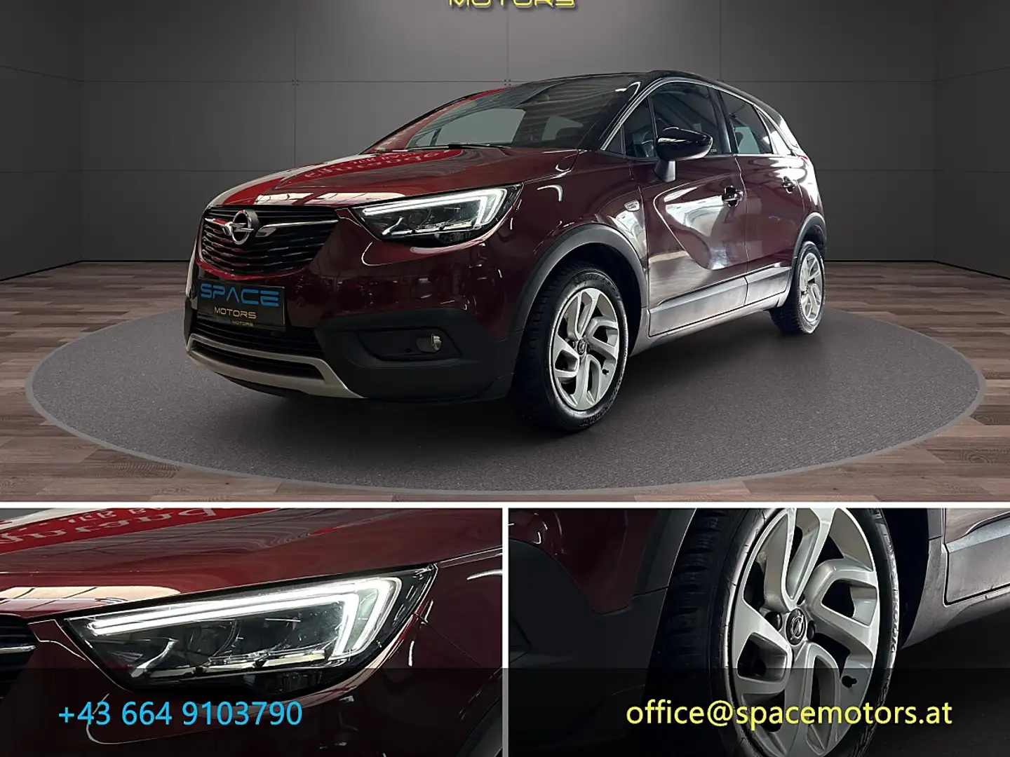 Opel Crossland X 1,2 Turbo Direct Injection Innovation St./St Aut Rot - 2