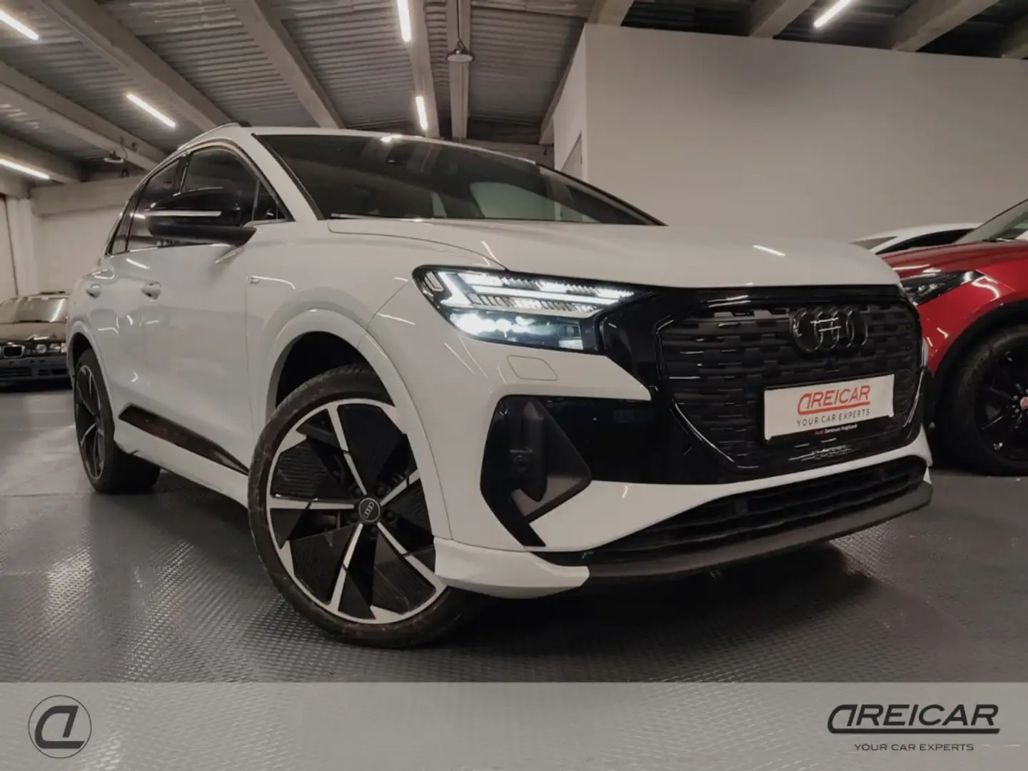 Audi Q4 e-tron 55 quattro S Line 250kW 82KWh Blanc - 1