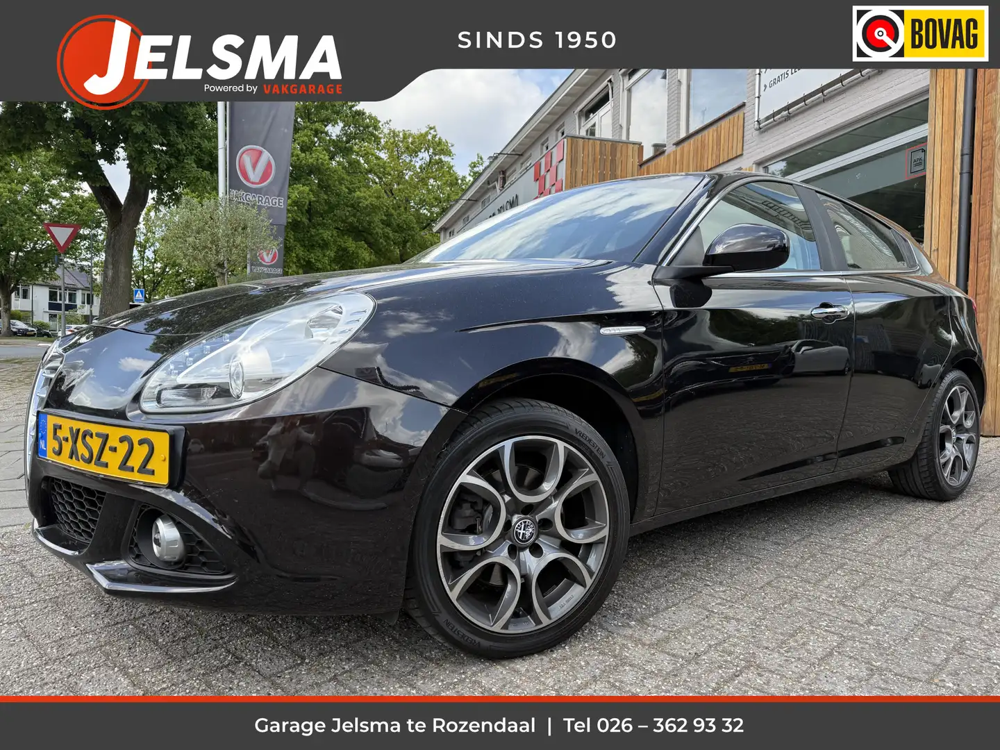 Alfa Romeo Giulietta 1.4T Aut. 170pk Distinctive Lusso, Navi | Trekhaak Zwart - 1