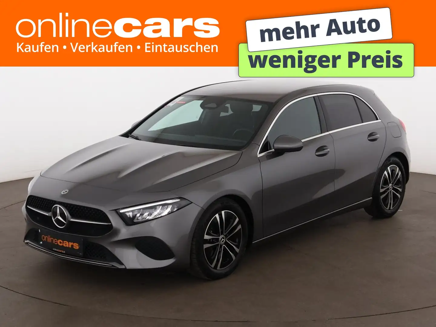 Mercedes-Benz A 180 d  Progressive Aut LED LEDER NAVI SITZHZG Grau - 1