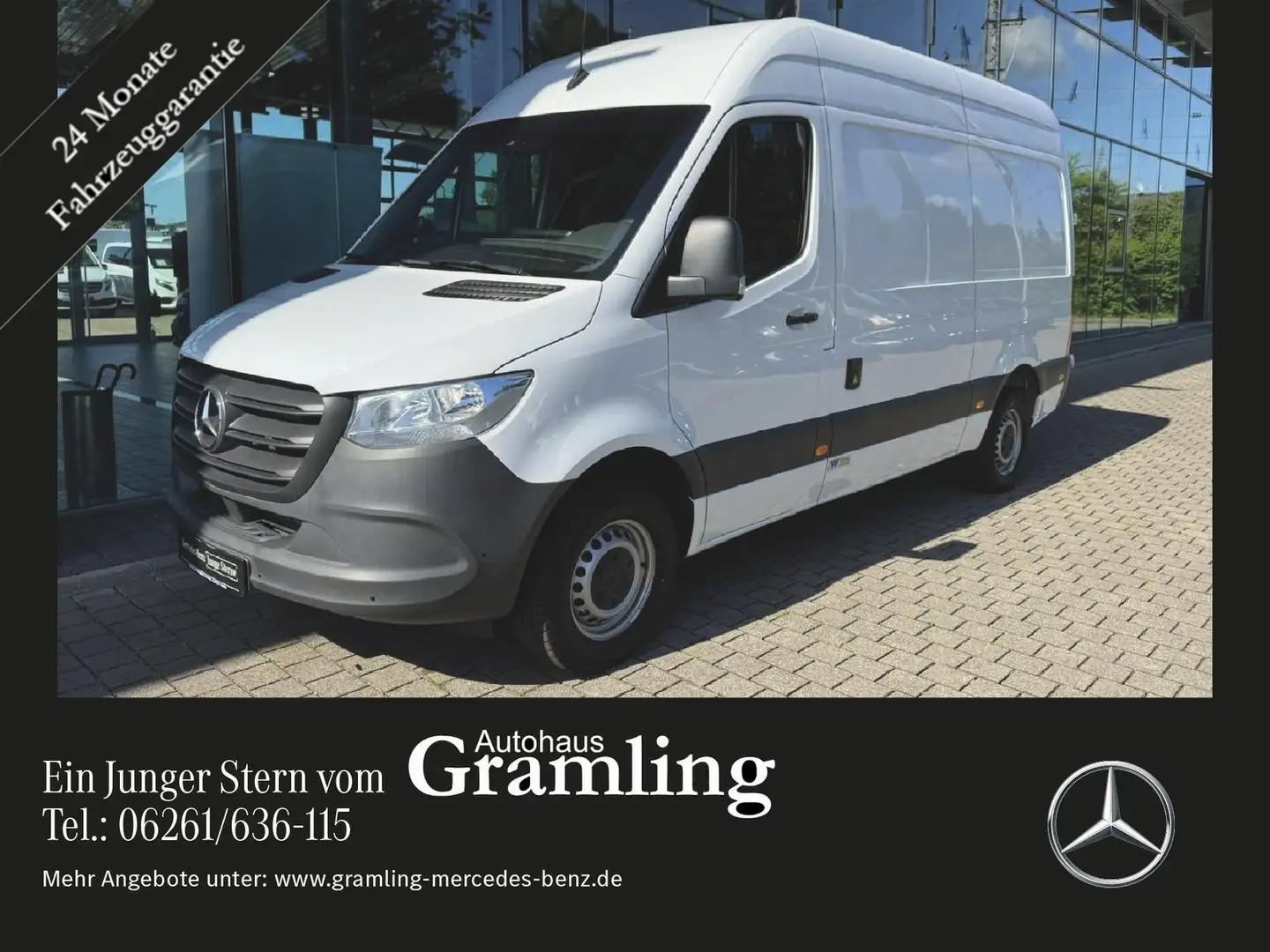 Mercedes-Benz Sprinter 317CDI L2/H2 Kühlkasten Navi*AHK*Kamera Weiß - 1