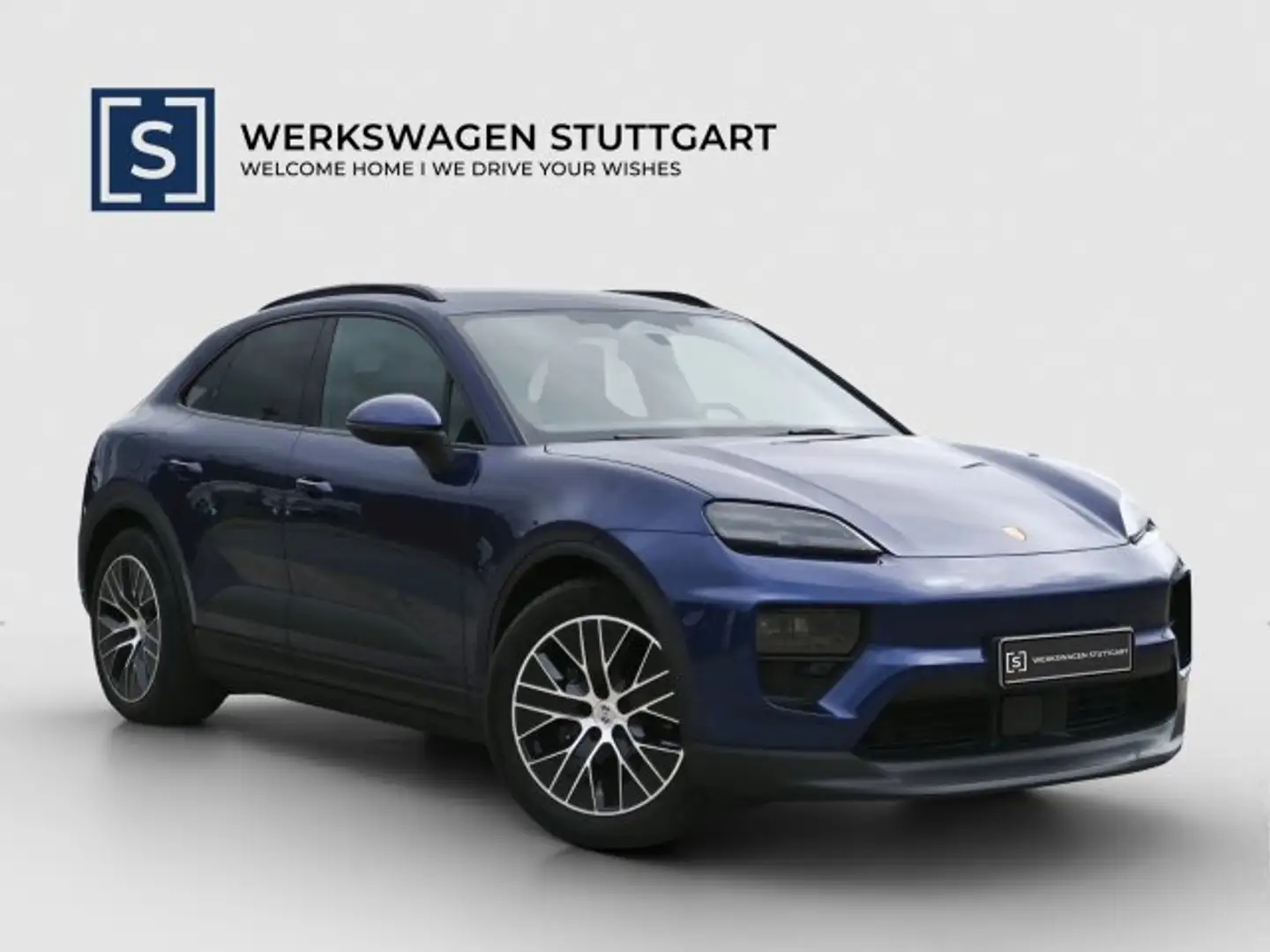 Porsche Macan Basis Electric STOFFPOLSTERUNG Softclose Navi/Klima/LED/Sitzhzg./eSitz./MF-Lenkrad/Tempomat/R-CD/Rücksitzlehne geteilt Blau - 2