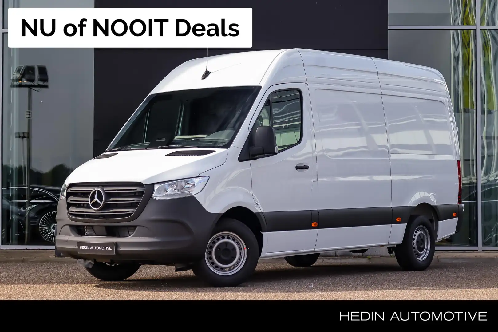 Mercedes-Benz Sprinter 317 L2/H2 Automaat RWD Pro | BPM Vrij | Parkeerpak Bianco - 1