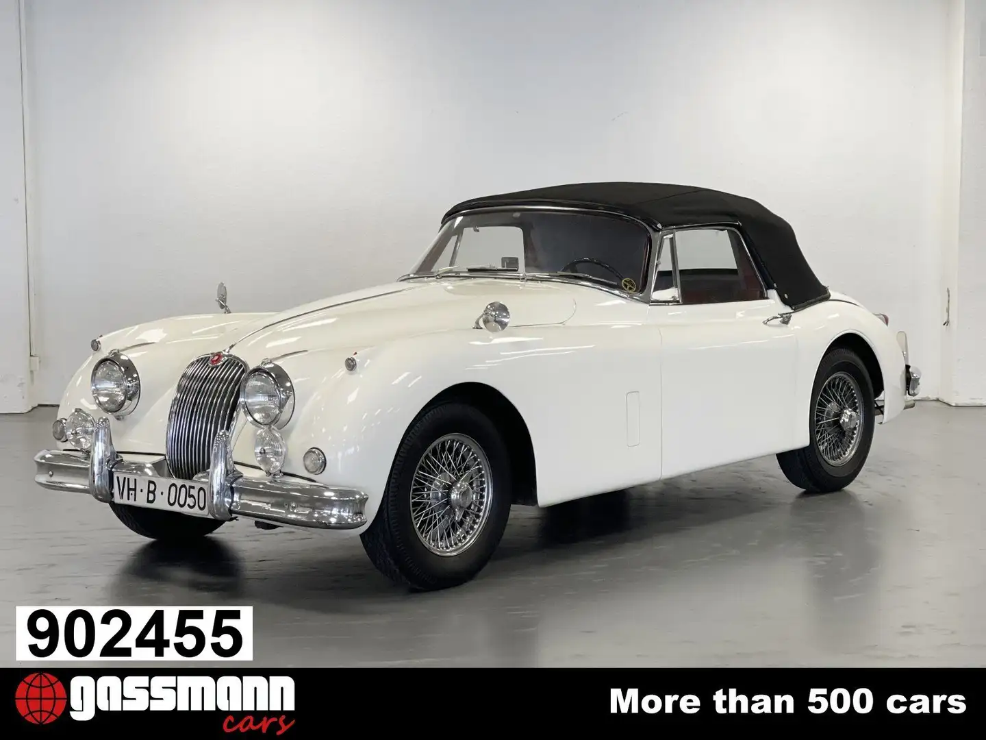 Jaguar XK 150 Cabriolet Blanco - 1