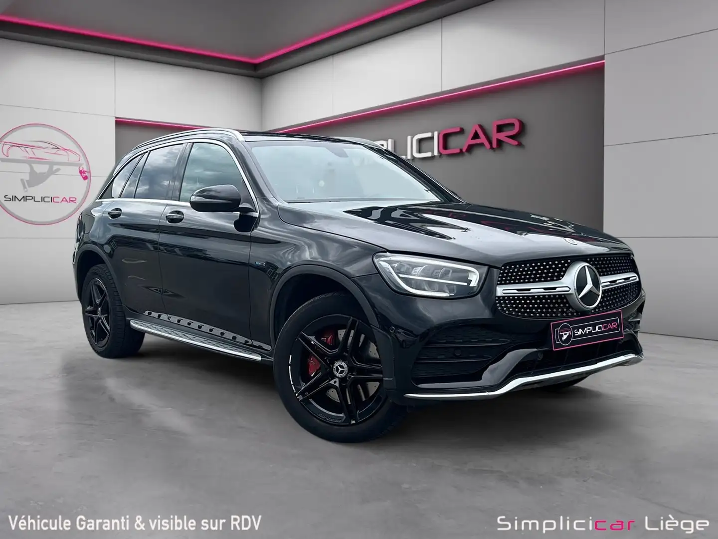 Mercedes-Benz GLC 300 de 4-Ma PHEV *GARANTIE 12 MOIS* Zwart - 1
