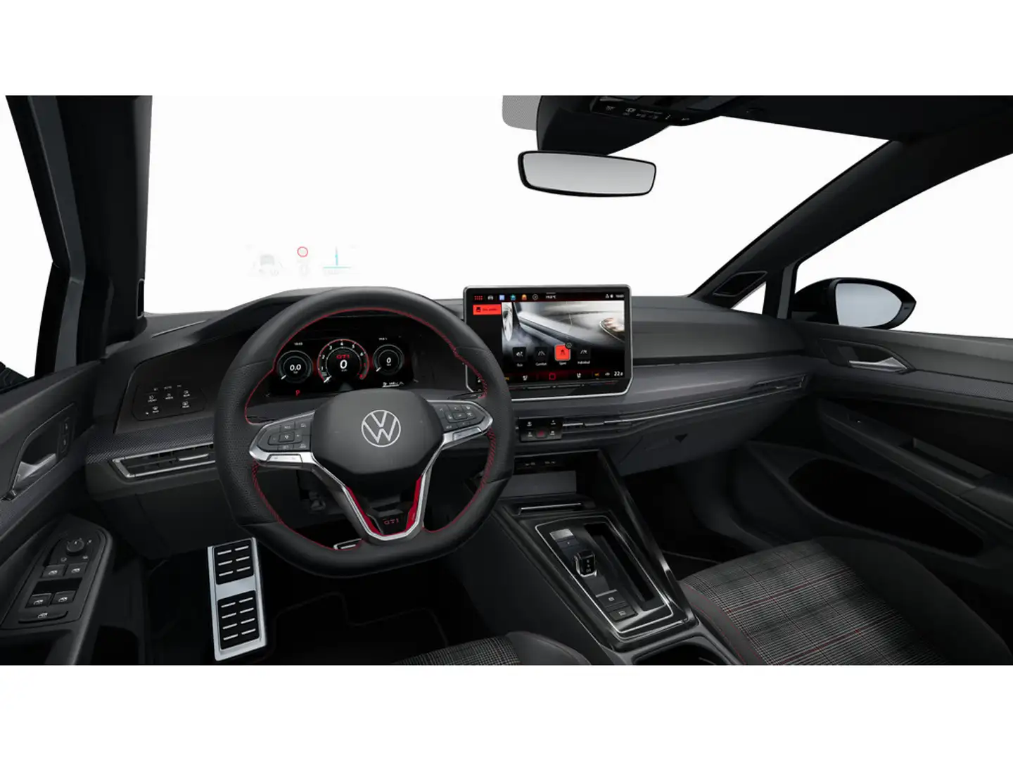 Volkswagen Golf VIII 2.0 TSI GTI "Black Style" DSG,Navi, Weiß - 2