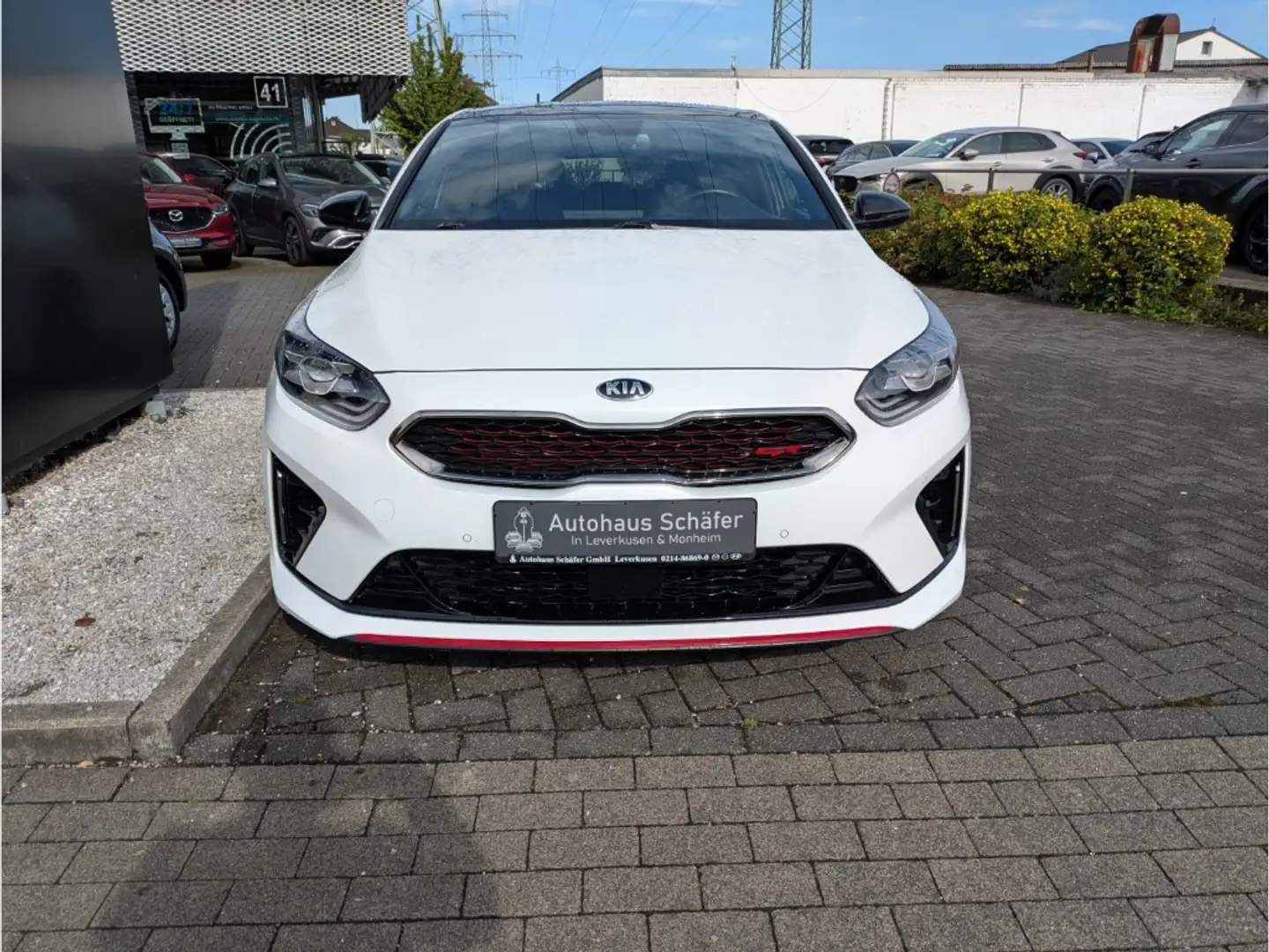 Kia ProCeed / pro_cee'd GT El. Panodach Navi Leder JBL LED ACC El. Heckkla Білий - 2