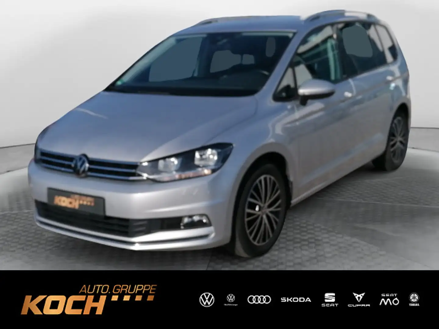Volkswagen Touran 1.5TSI Active DSG Navi Kamera Zilver - 1