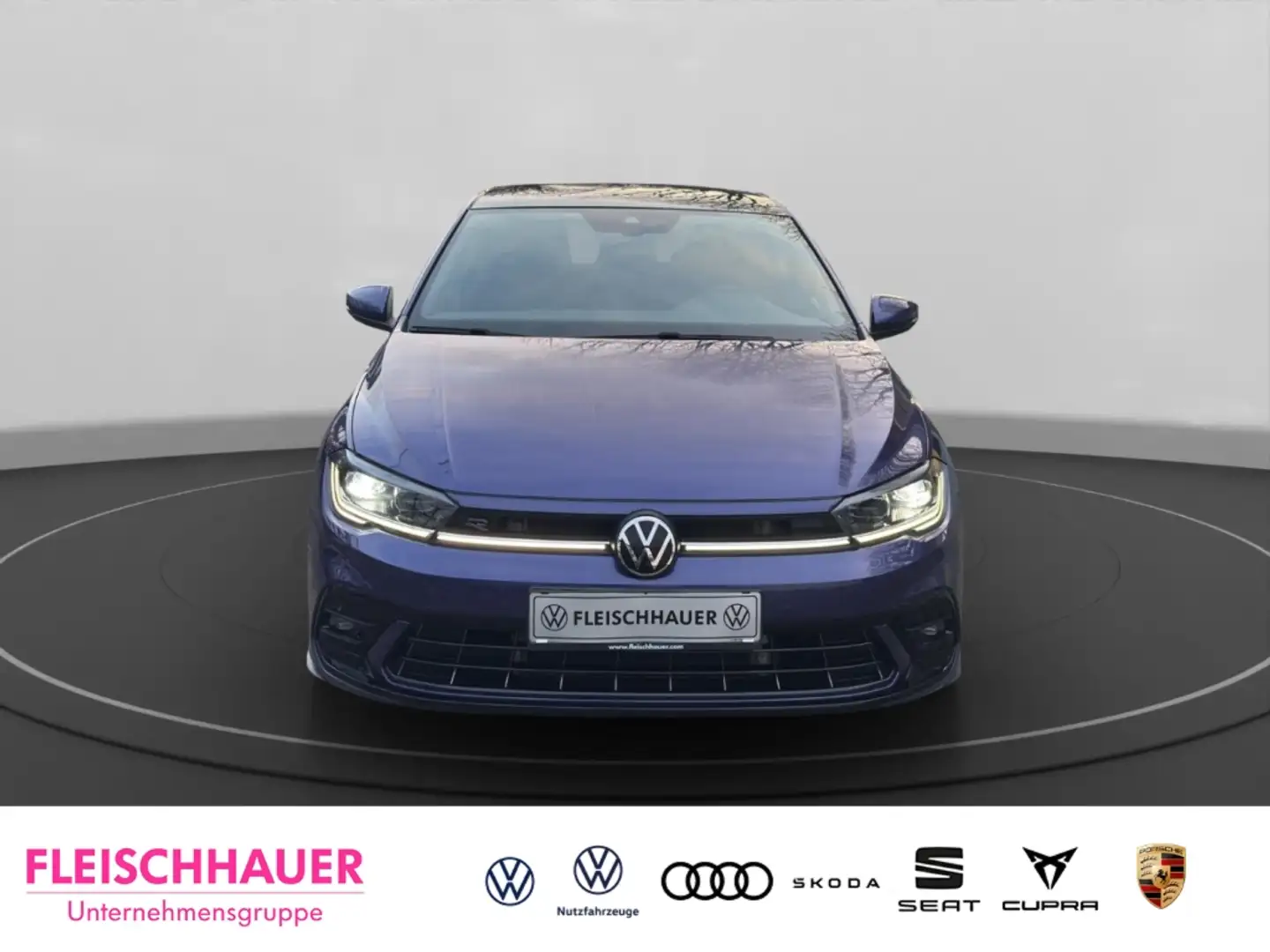 Volkswagen Polo VI R-Line 1.0 TSI DSG Pano Navi Digitales Cockpit Violett - 2