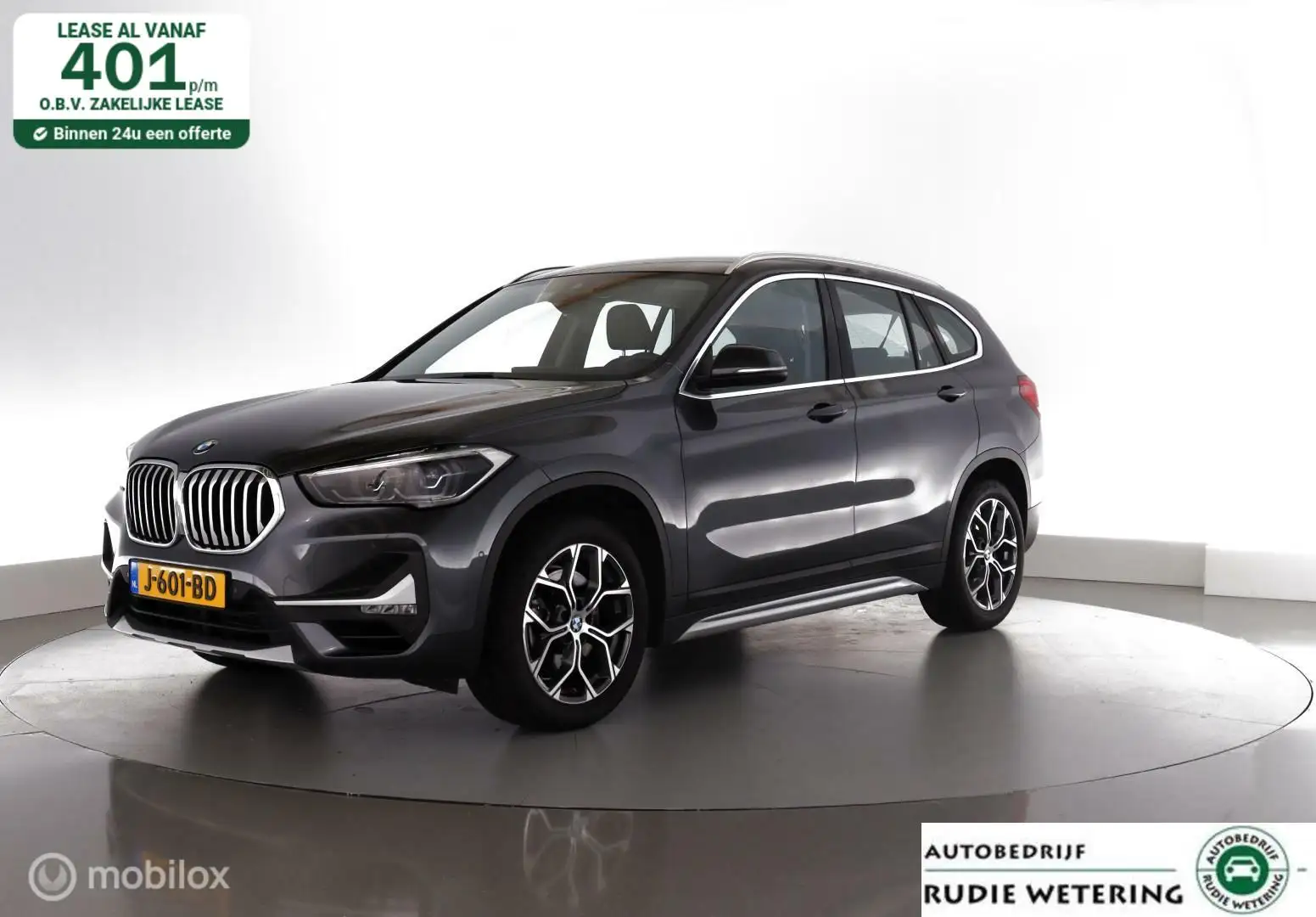 BMW X1 sDrive20i 192PK VDL Nedcar Edition led|leer|hud|ca Grijs - 1