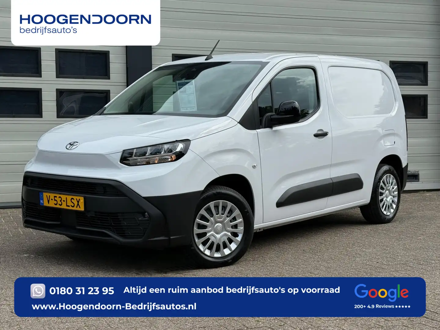 Toyota Proace City 1.5D 75 kw 102 pk Euro 6 - Apple Carplay - 3 Zits Wit - 1