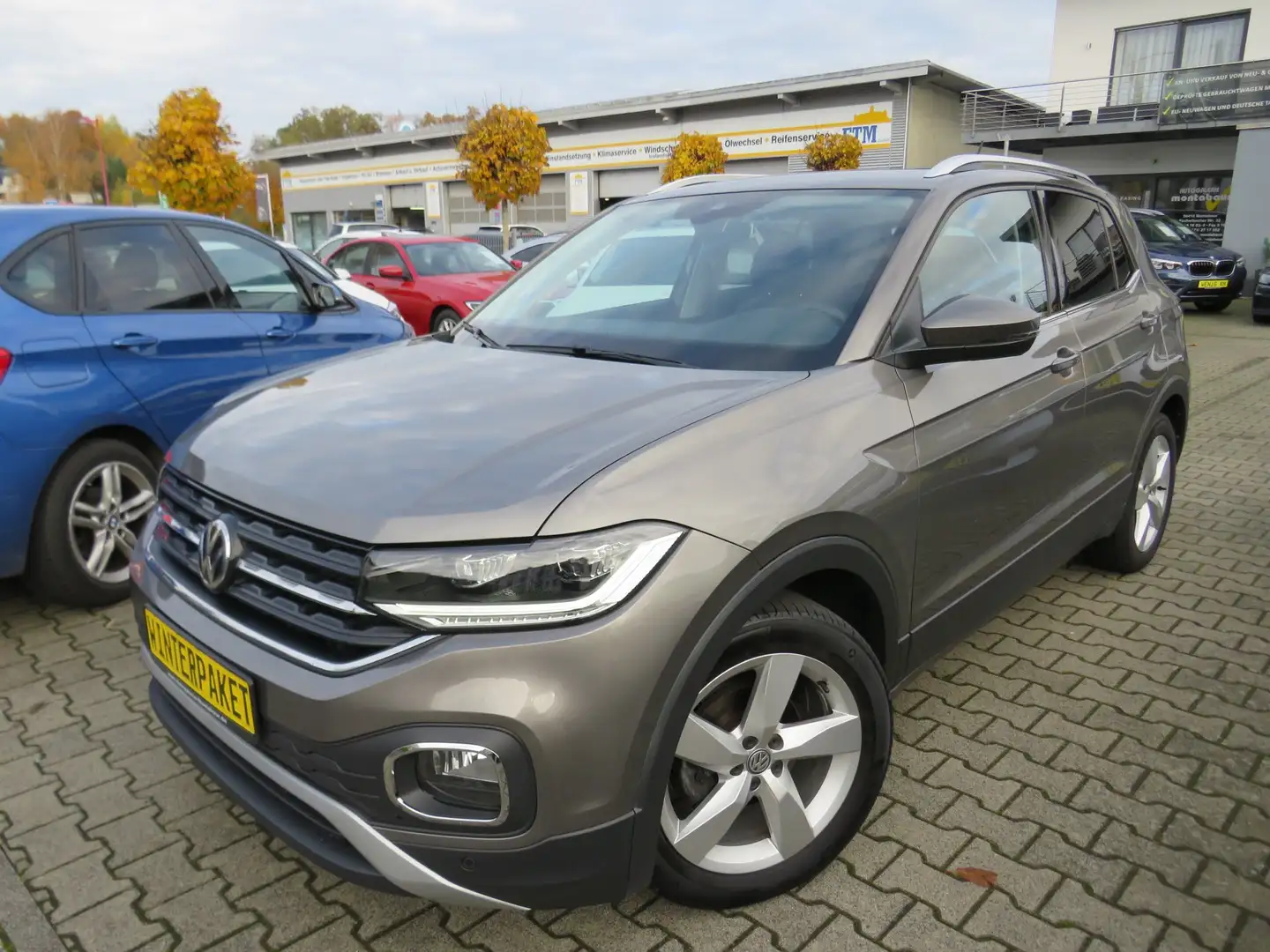 Volkswagen T-Cross 1.0TSI Style *VOLL-LED*KAMERA*ACC*VIRTUAL COCKPIT Gris - 1