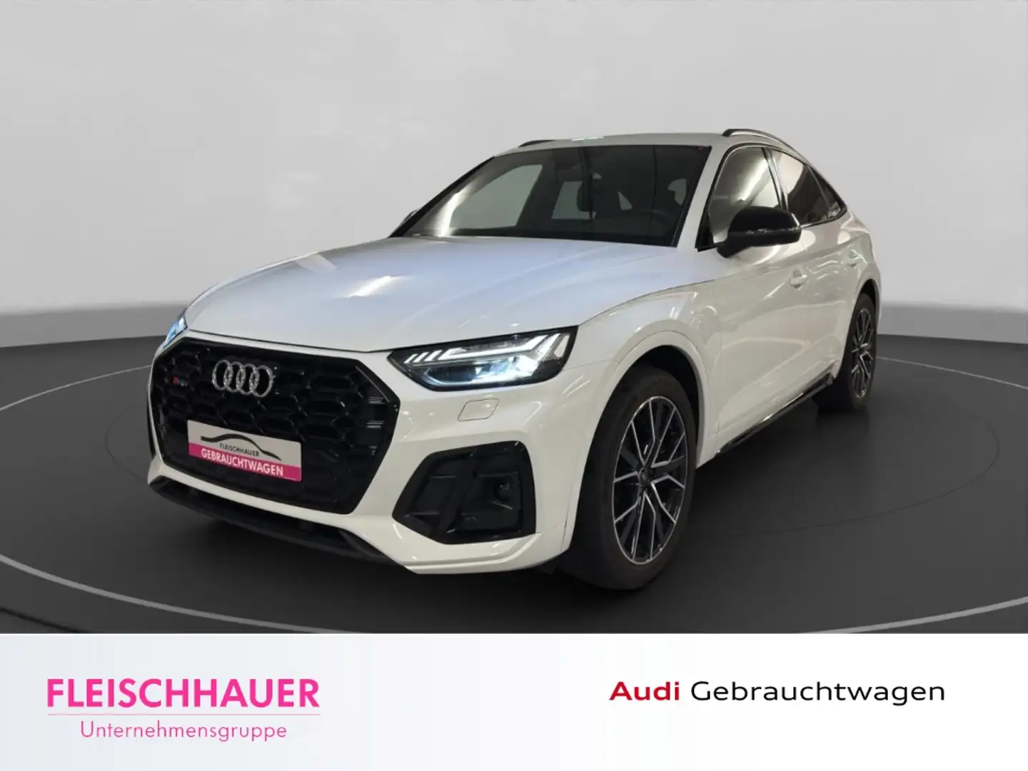 Audi SQ5 Sportback 3.0 TDI qu. Matrix+AHK+Pano+B&O+20''+Luf Weiß - 1