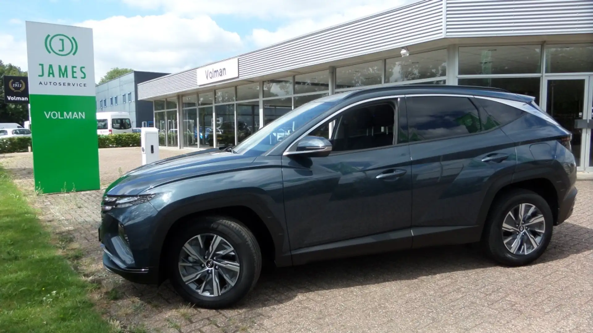Hyundai TUCSON 1.6 T-GDI Hybride HEV Comfort Blauw - 1