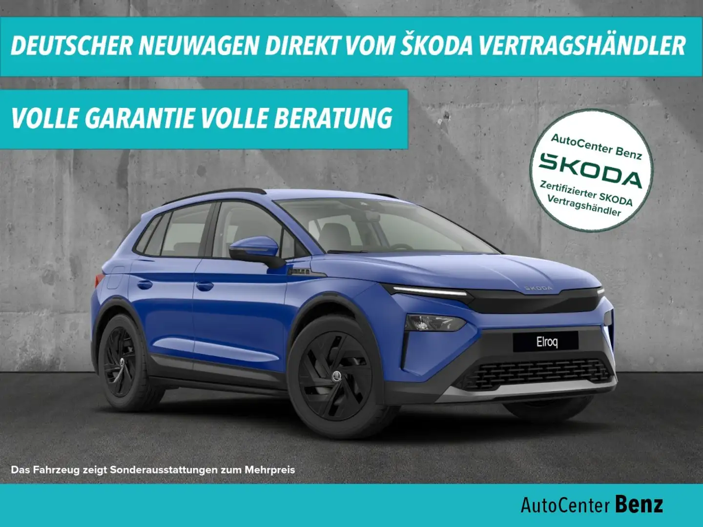 Skoda Elroq 50 TOUR *LED*CARPLAY*KLIMA*RÜCKFAHRKAMERA* Klima Bleu - 1