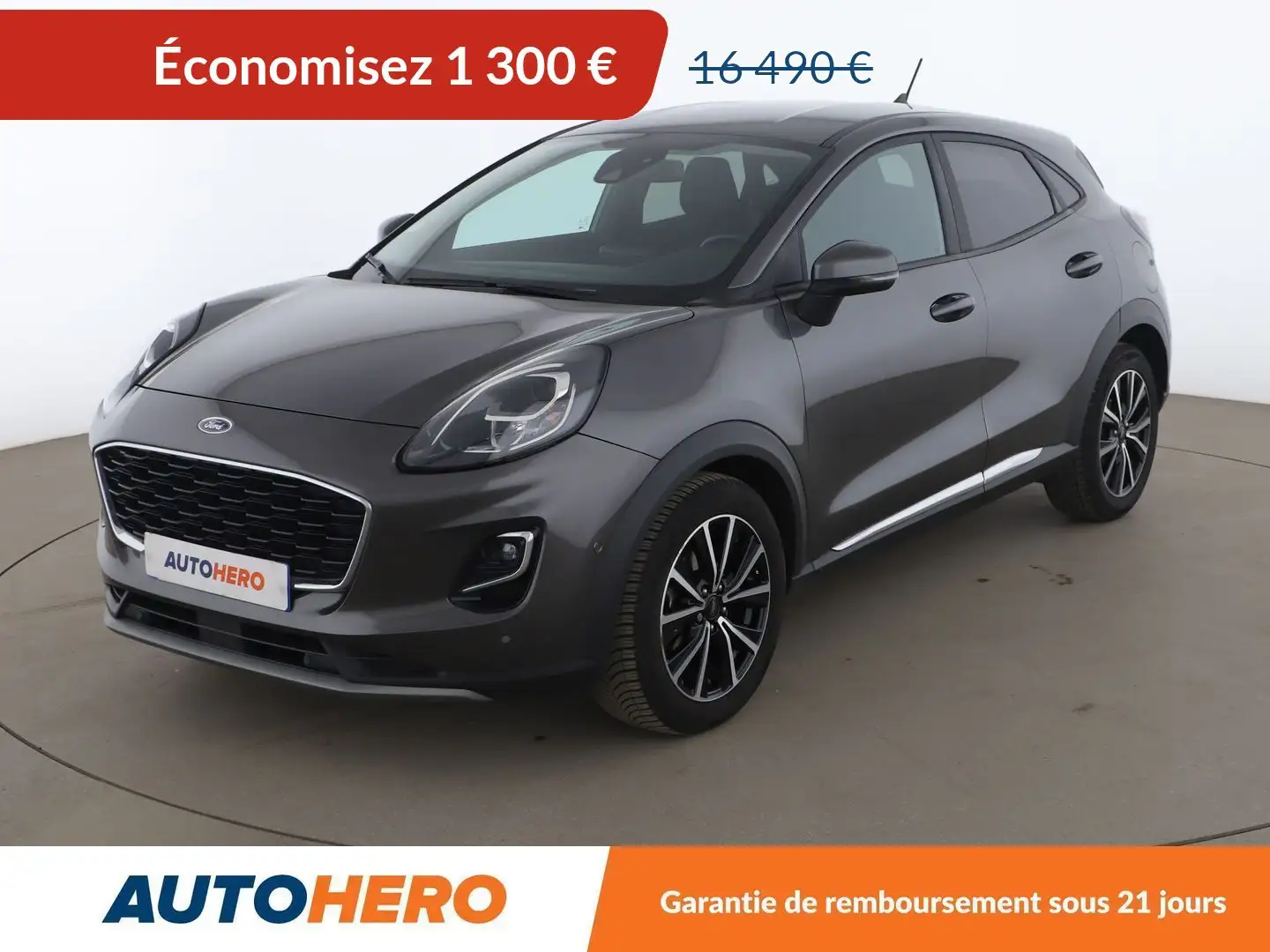 Ford Puma 1.5 EcoBlue Titanium Gris - 1