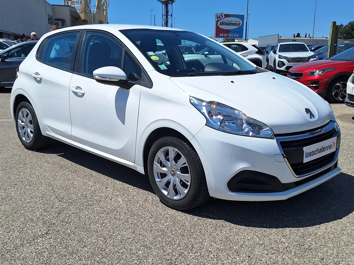 Peugeot 208 1.6 BLUEHDI 100 BVM5 PREMIUM Blanc - 2