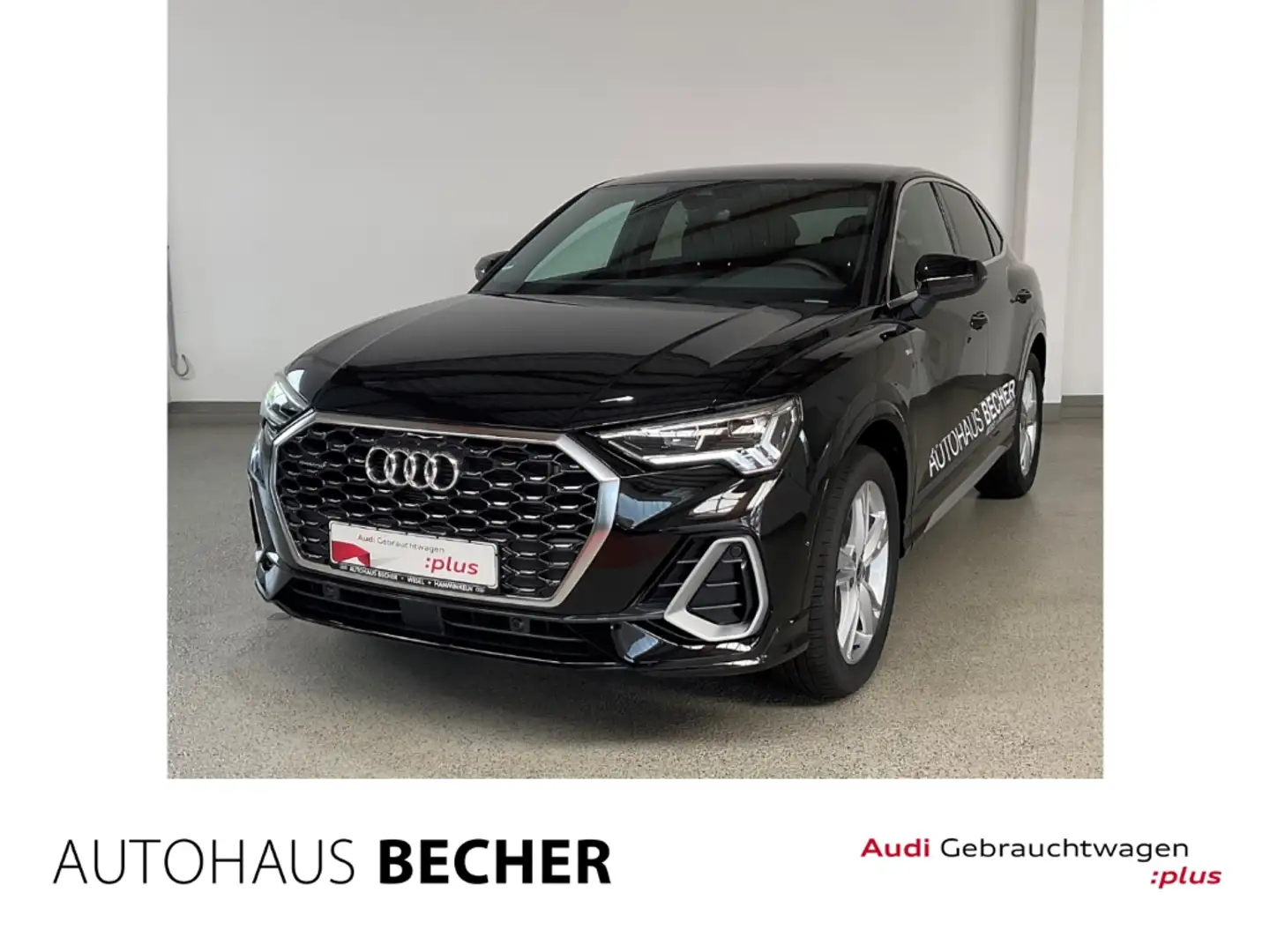 Audi Q3 Sportb. 45 TFSI S-tronic quattro S-line /Navi Czarny - 1