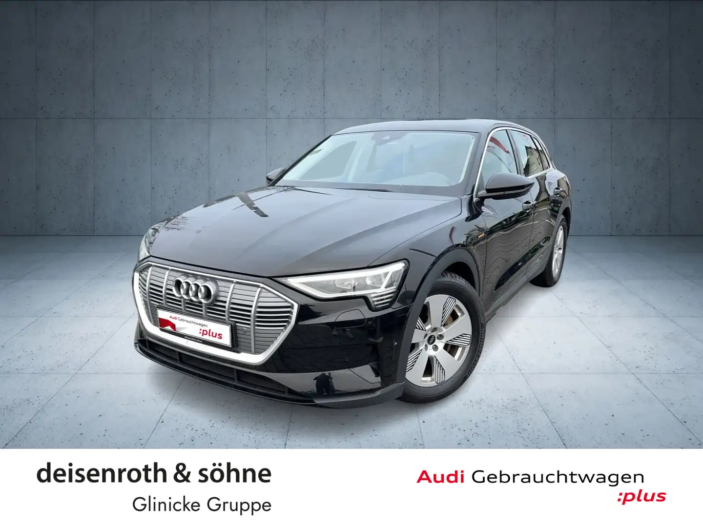 Audi e-tron 50 quattro 230 kW DAB/MMI/Nav/Temp/LED Schwarz - 1