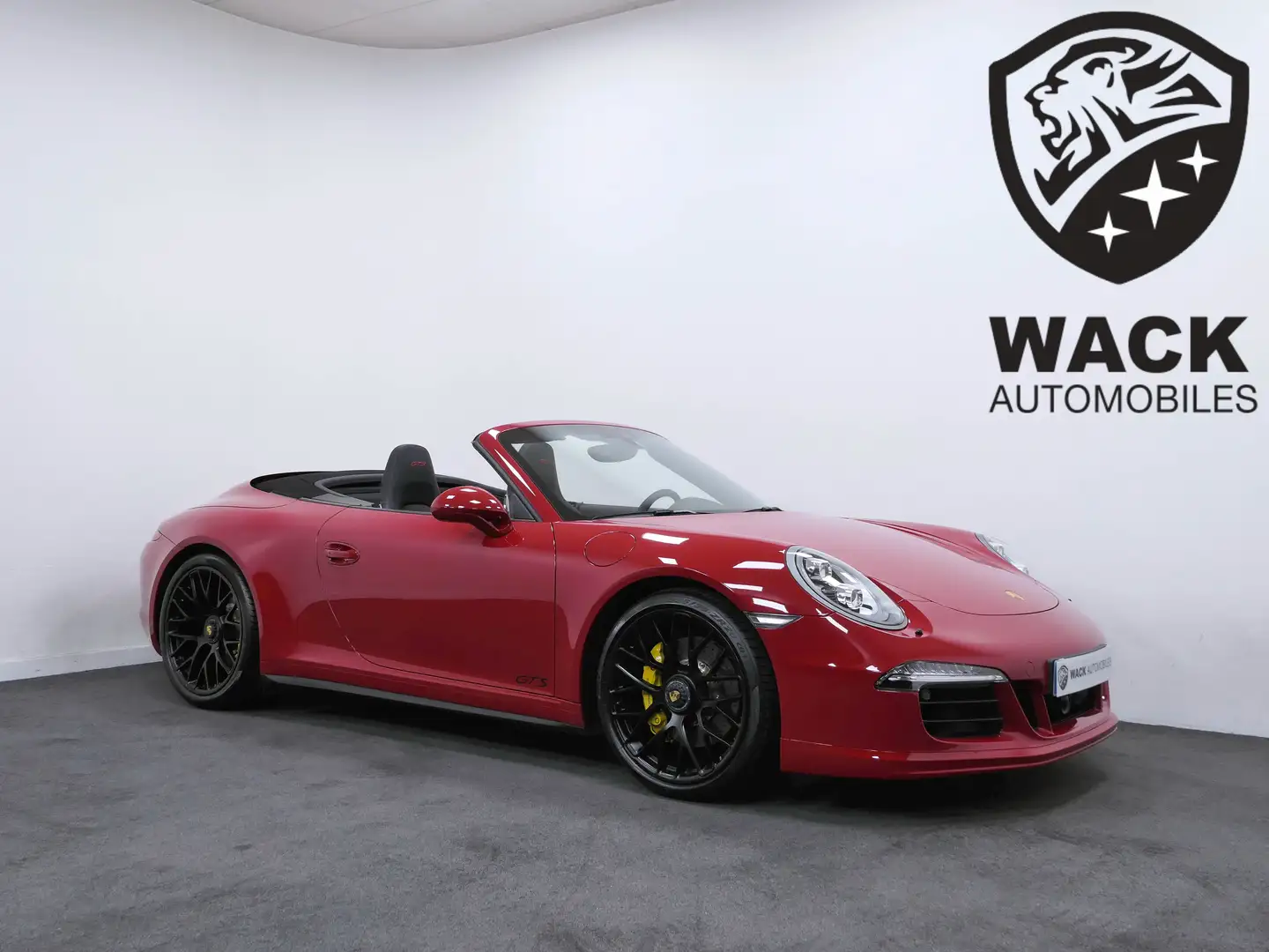 Porsche 911 991.1 CARRERA 4 GTS CABRIOLET 3.8L 430 CV PDK Rouge - 1