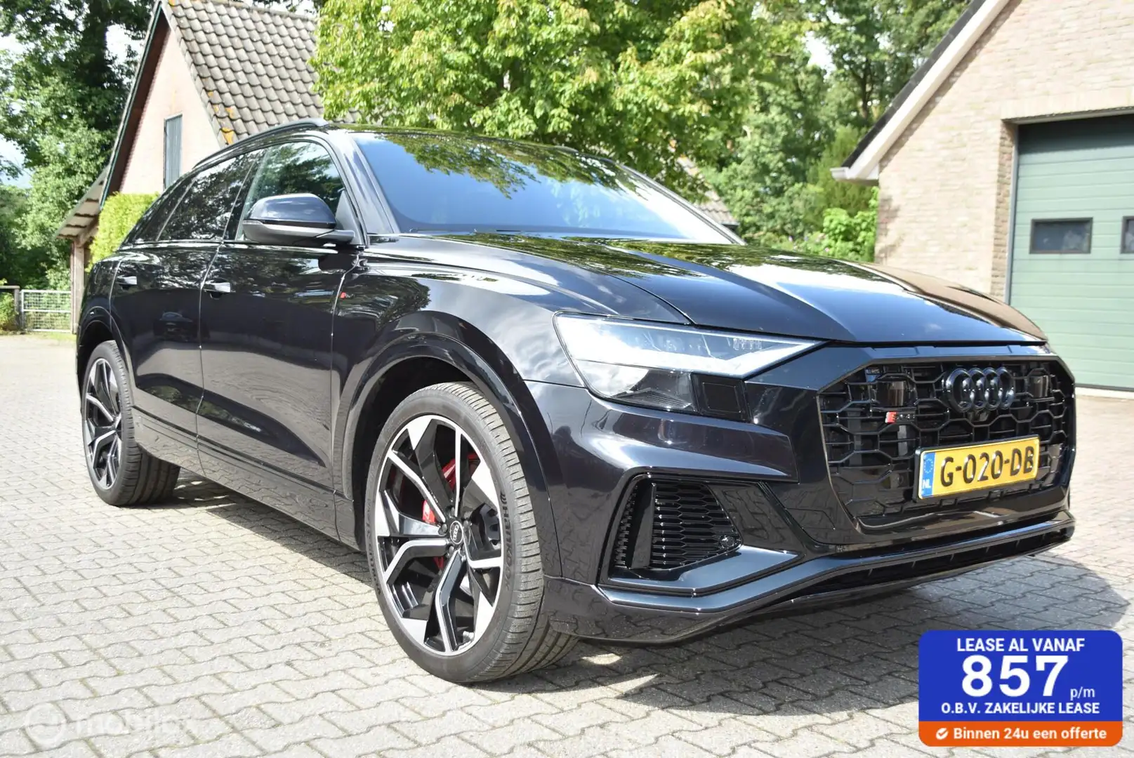 Audi Q8 Pro line 50 TDI 3 X SLine 50 TDI quattro Pro Line Zwart - 1