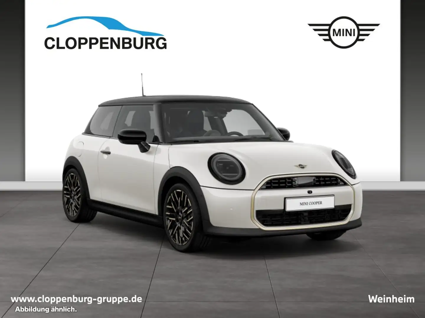 MINI Cooper C Favoured Trim Head-Up+H&K+HiFi+DAB+LED Bílá - 1