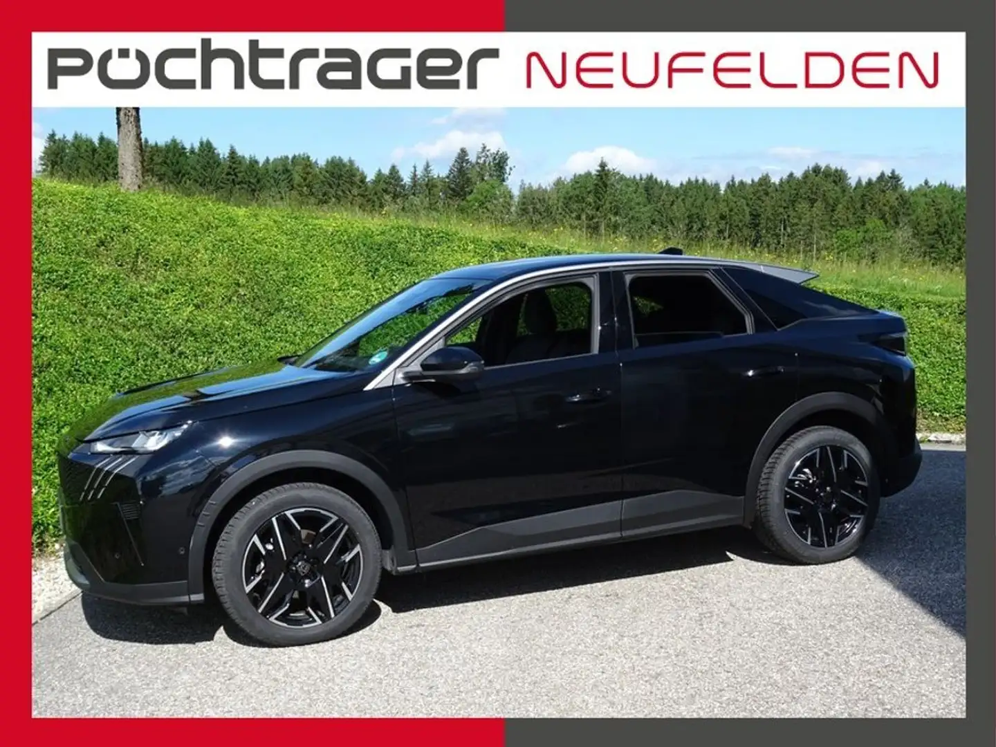 Peugeot 3008 Hybrid 145 Allure e-DCS6 Schwarz - 1
