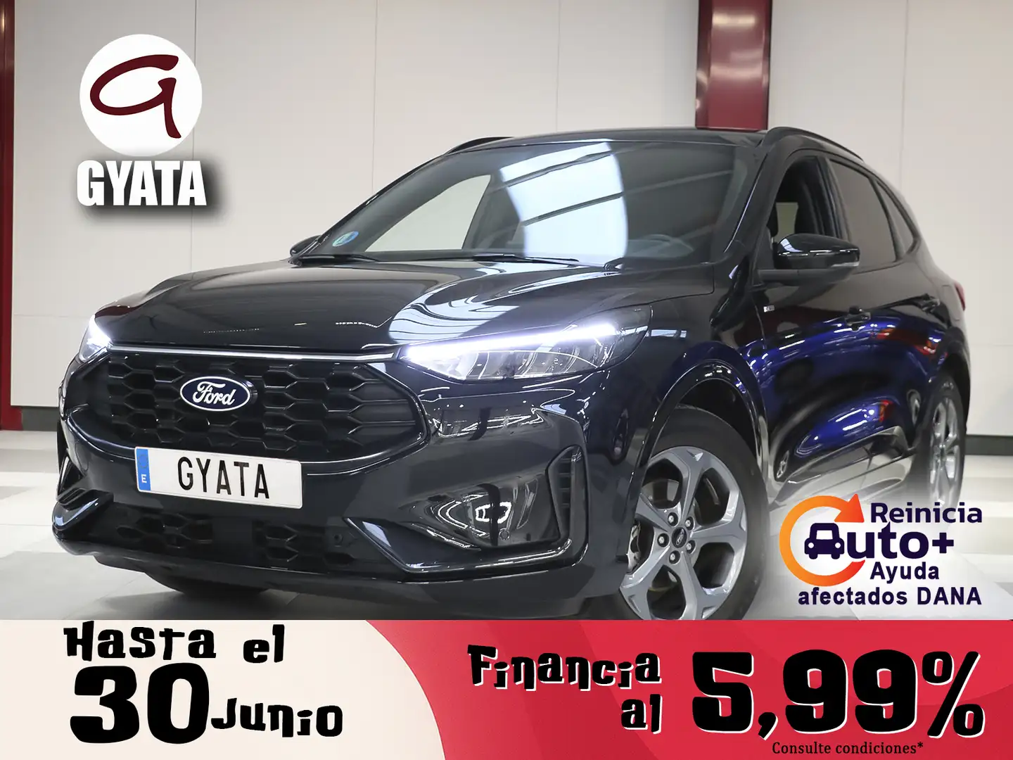 Ford Kuga 2.5 Duratec FHEV ST-Line 4x2 Aut. Negro - 1