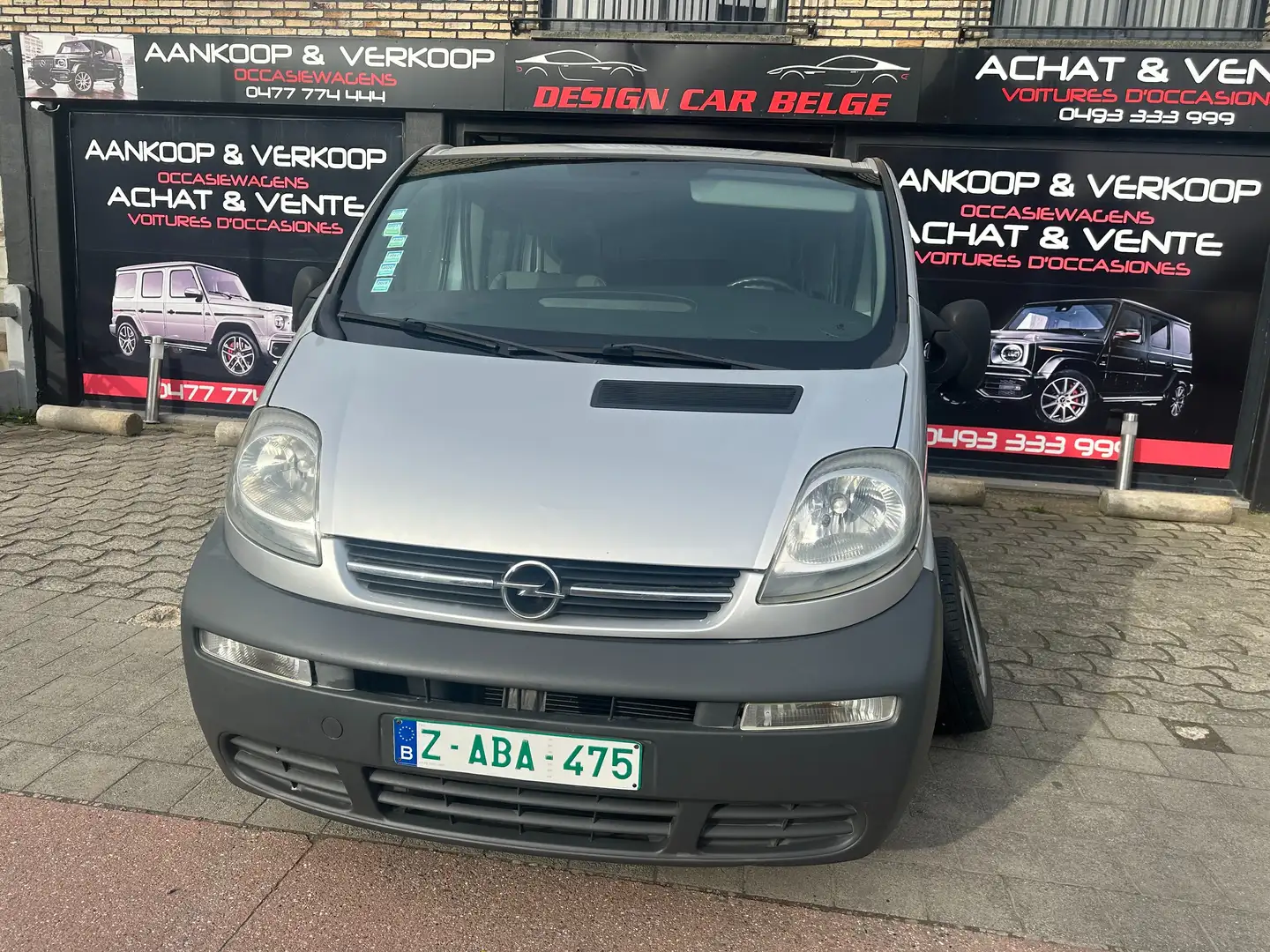 Opel Vivaro Double Cabine 5Place avec Airco*tres bon condition Zilver - 2