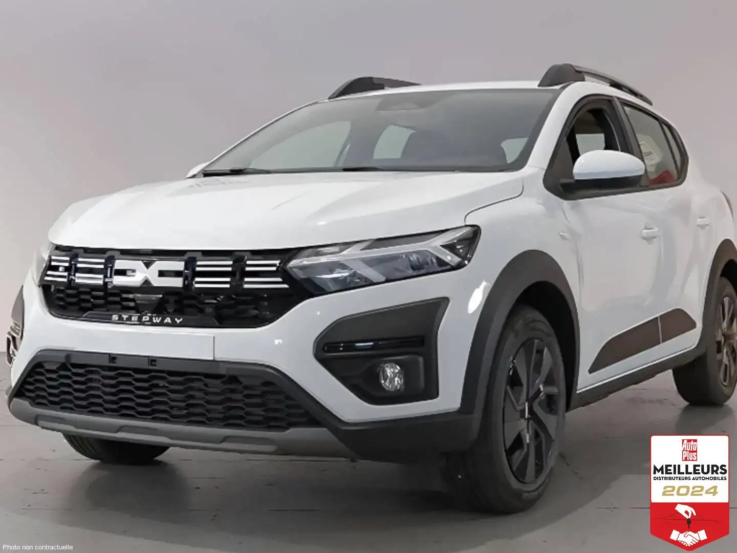 Dacia Sandero TCe 90 CVT Stepway Expression +PDC AV Blanc - 1