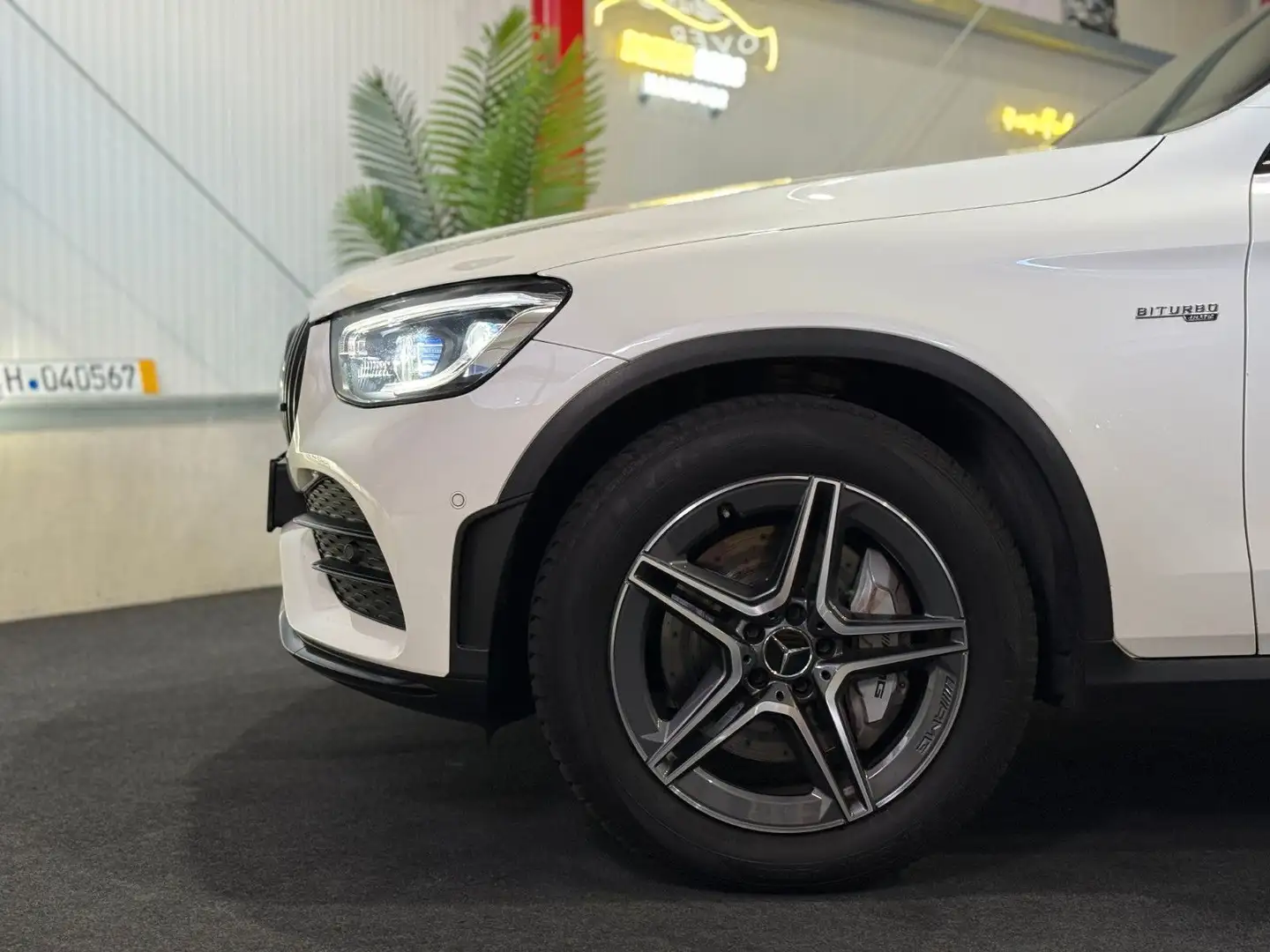 Mercedes-Benz GLC 43 AMG Coupe 4Matic*SCHIEBEDACH*NIGHT*TOTWIN Weiß - 2
