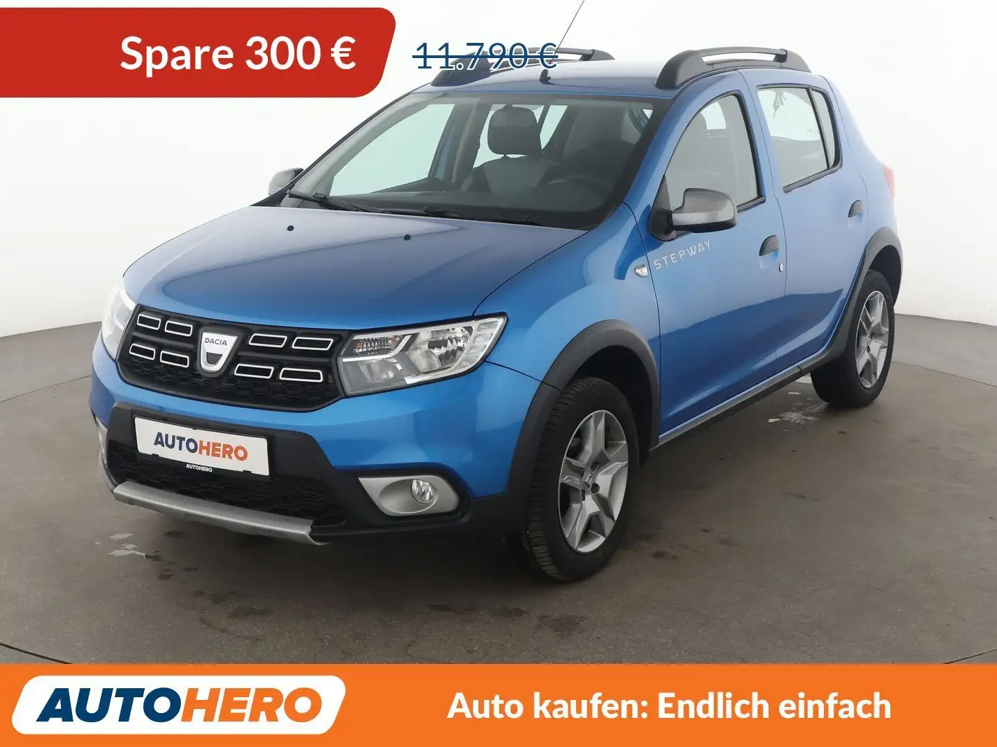 Dacia Sandero 0.9 TCe Stepway Prestige*NAVI*PDC*KLIMA*TEMPO* Blau - 1
