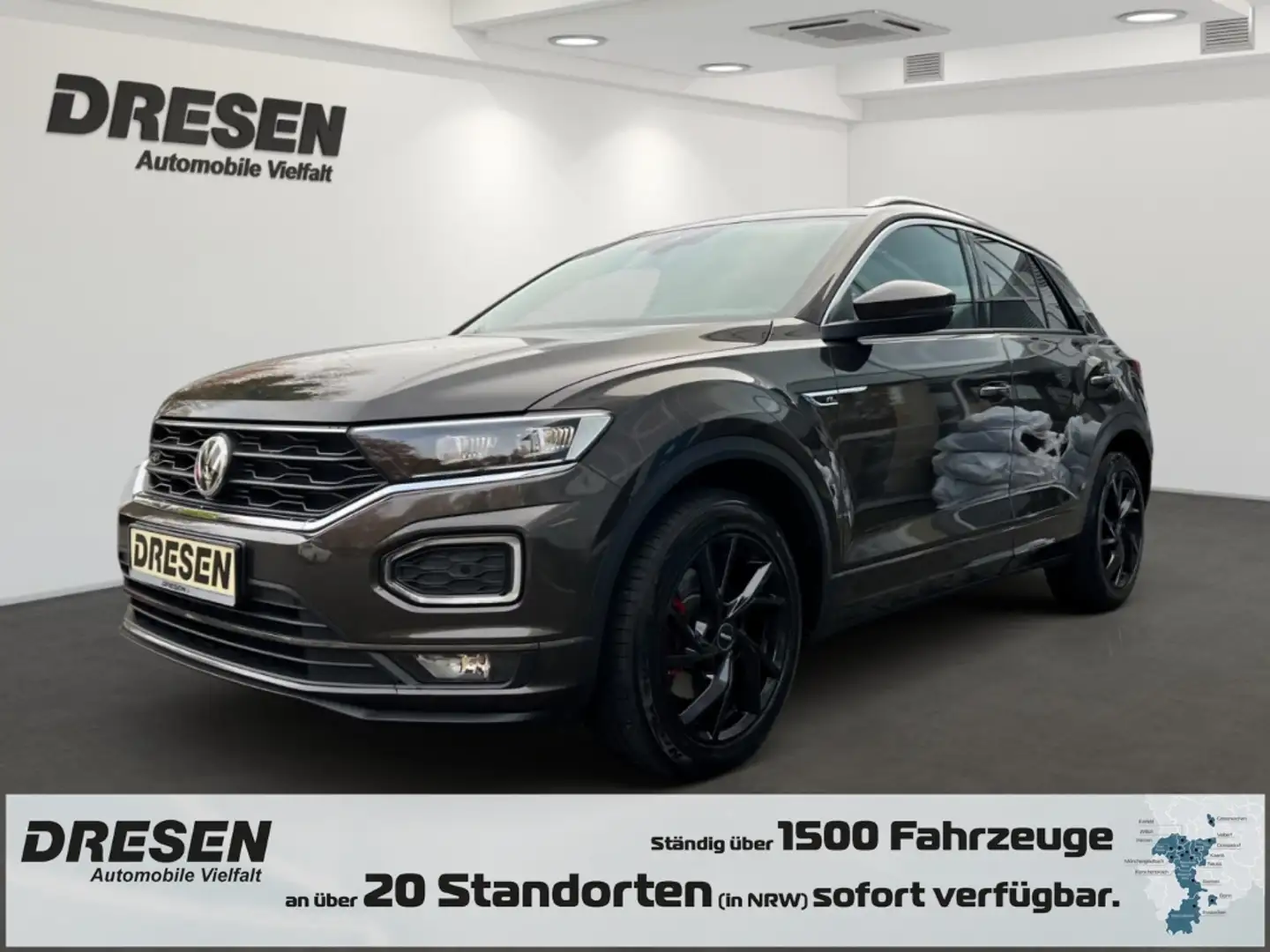 Volkswagen T-Roc Sport 4Motion Navi*Carplay*EL.Heckklappe*Totwinkel Braun - 1