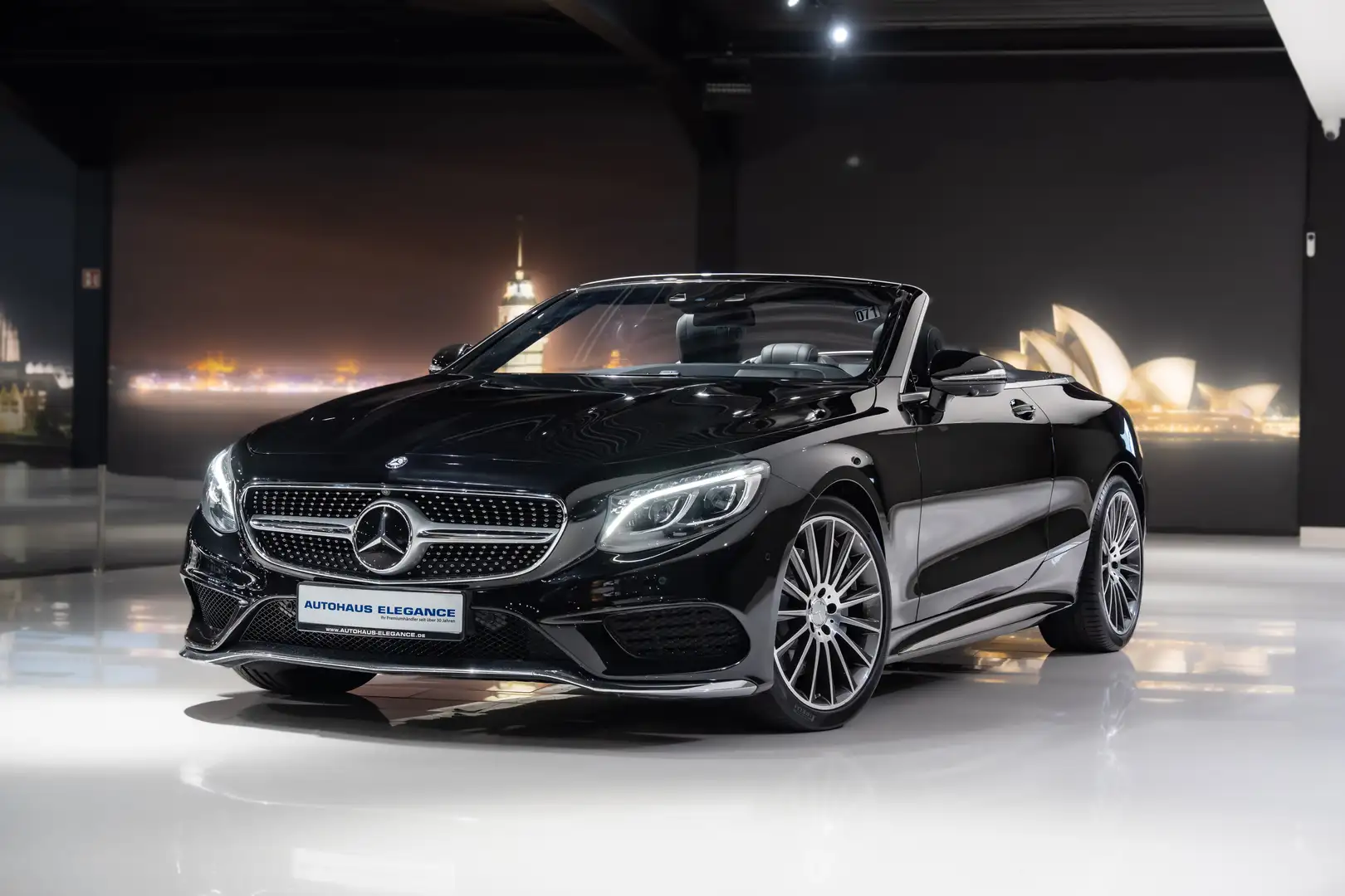 Mercedes-Benz S 500 Cabriolet*LUFT*MASSAGE*NAPPA*BURM*360*HUP* Noir - 1