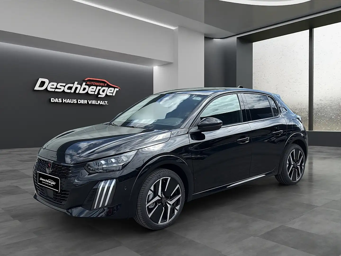 Peugeot e-208 156PS 51kWh GT Schwarz - 1