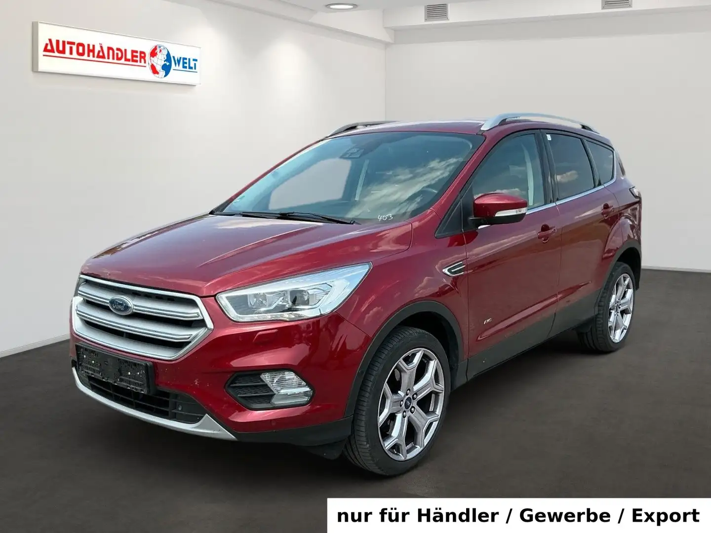 Ford Kuga 2.0 TDCI AT Titanium AWD T-Leder AAC Navi Rouge - 1