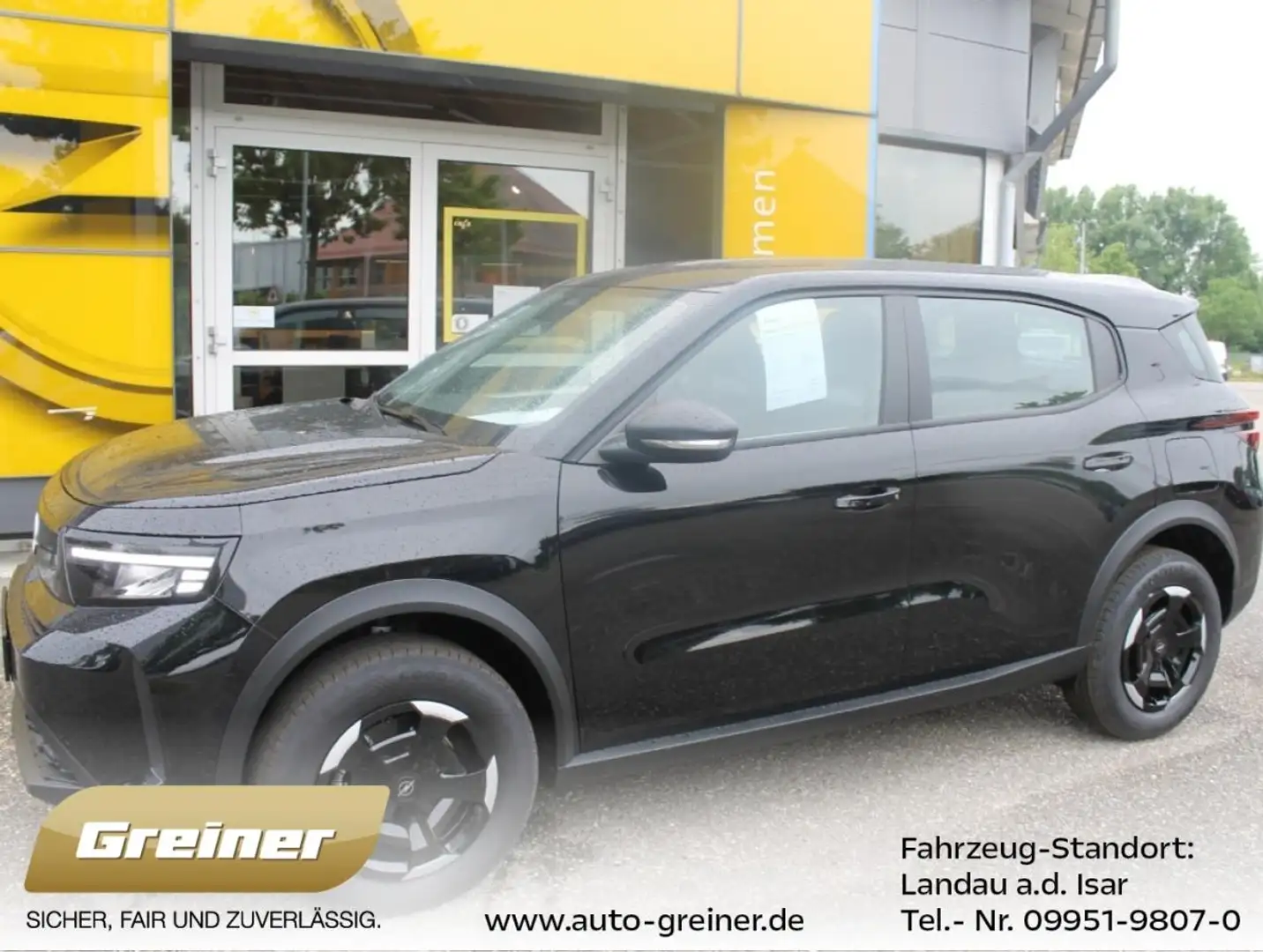 Opel Frontera Hybrid 1.2 Edition NAVI|RÜCKFAHRKAMERA Schwarz - 1