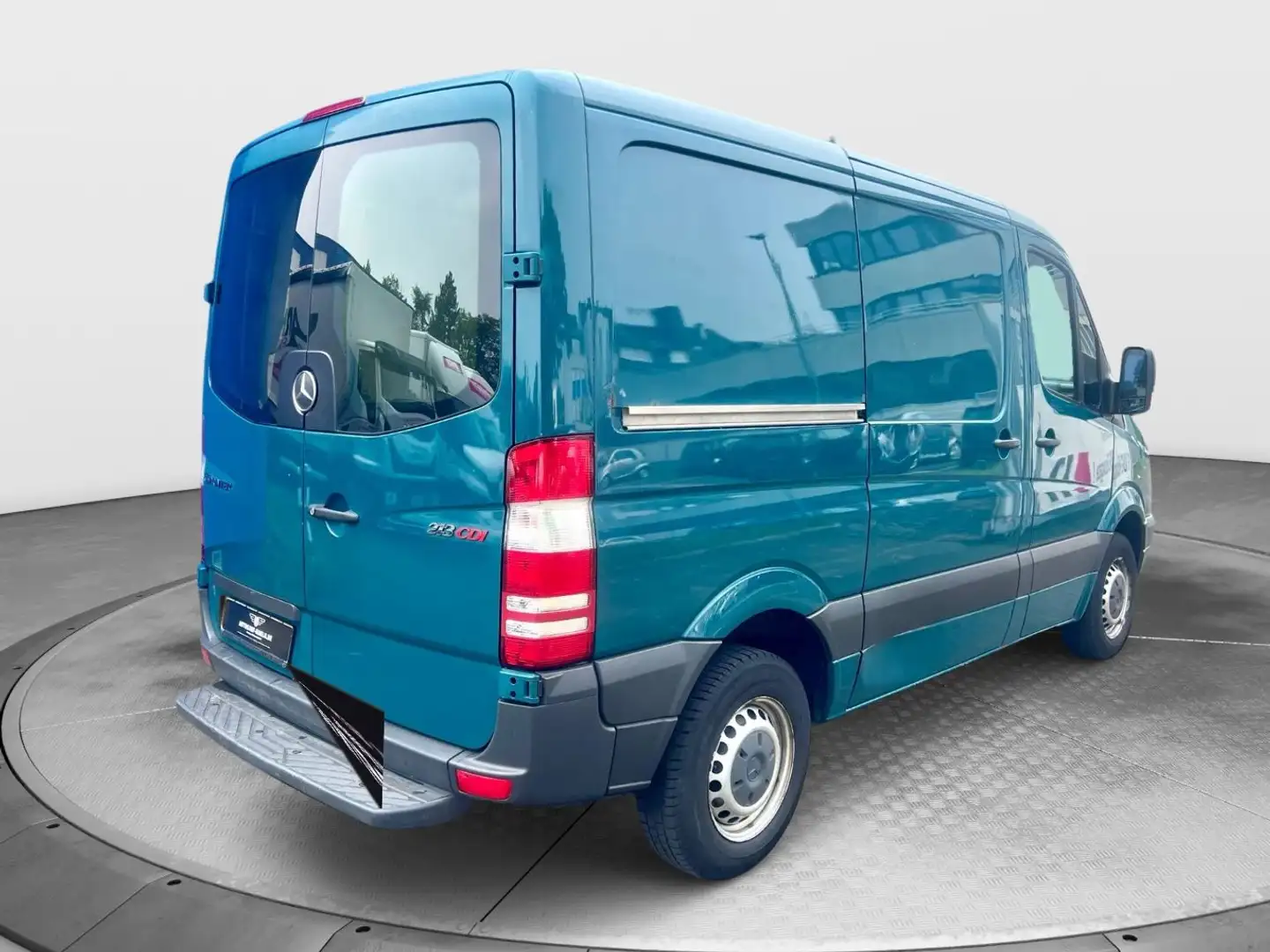 Mercedes-Benz Sprinter II Kasten 213 CDI/Klima/Scheckheft/Kurz Grün - 2