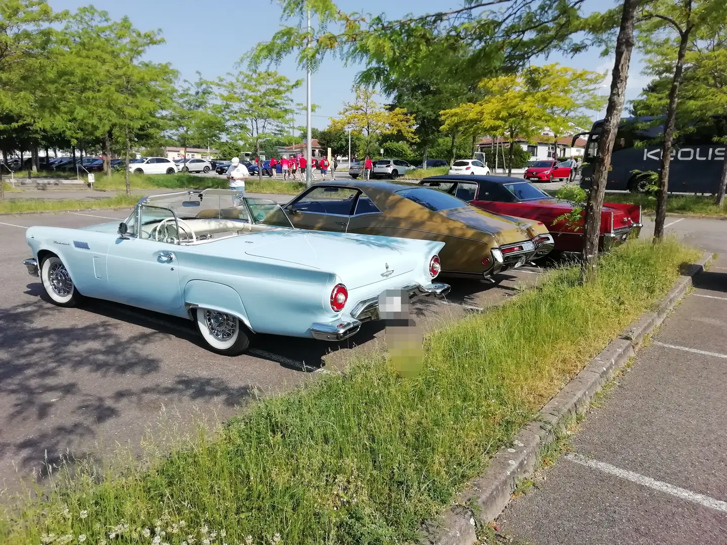 Ford Thunderbird Mavi - 1